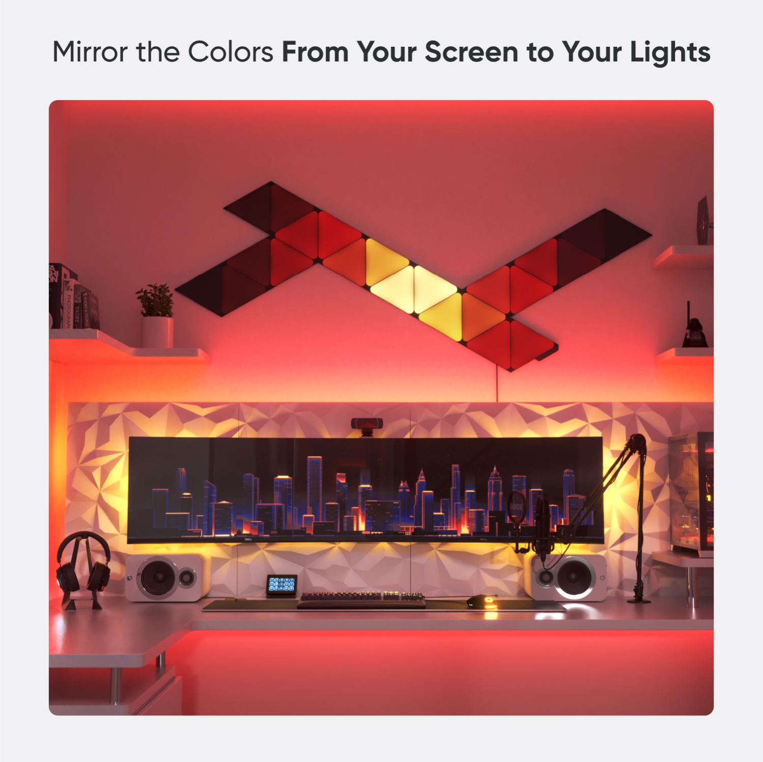 Nanoleaf Shapes Limited Edition Ultra Black Triangles Expansion Pack