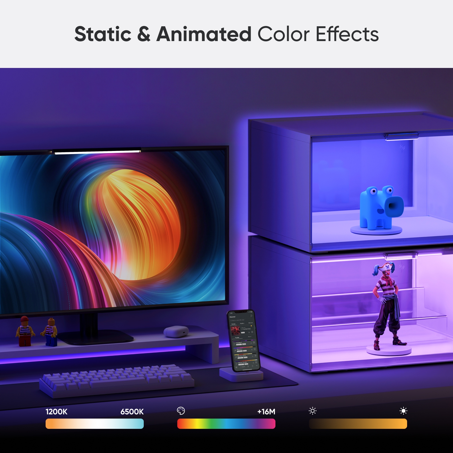 Extension de boîtier d'affichage DEL intelligent de Nanoleaf