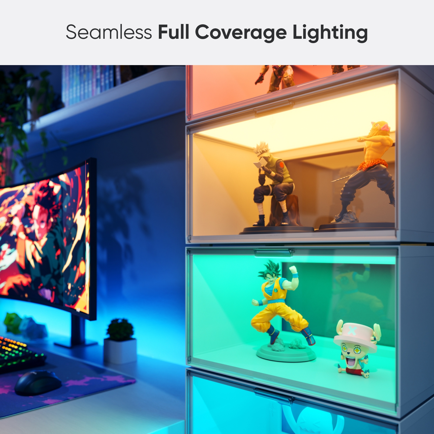 Extension de boîtier d'affichage DEL intelligent de Nanoleaf