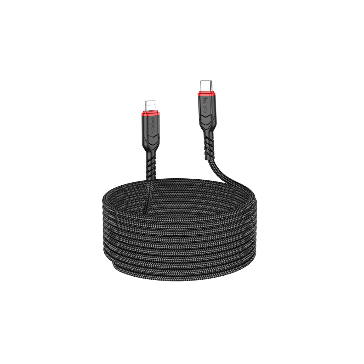 [10Ft / 3m] 20W USB-C to Lightning Data Charging Cable, Black