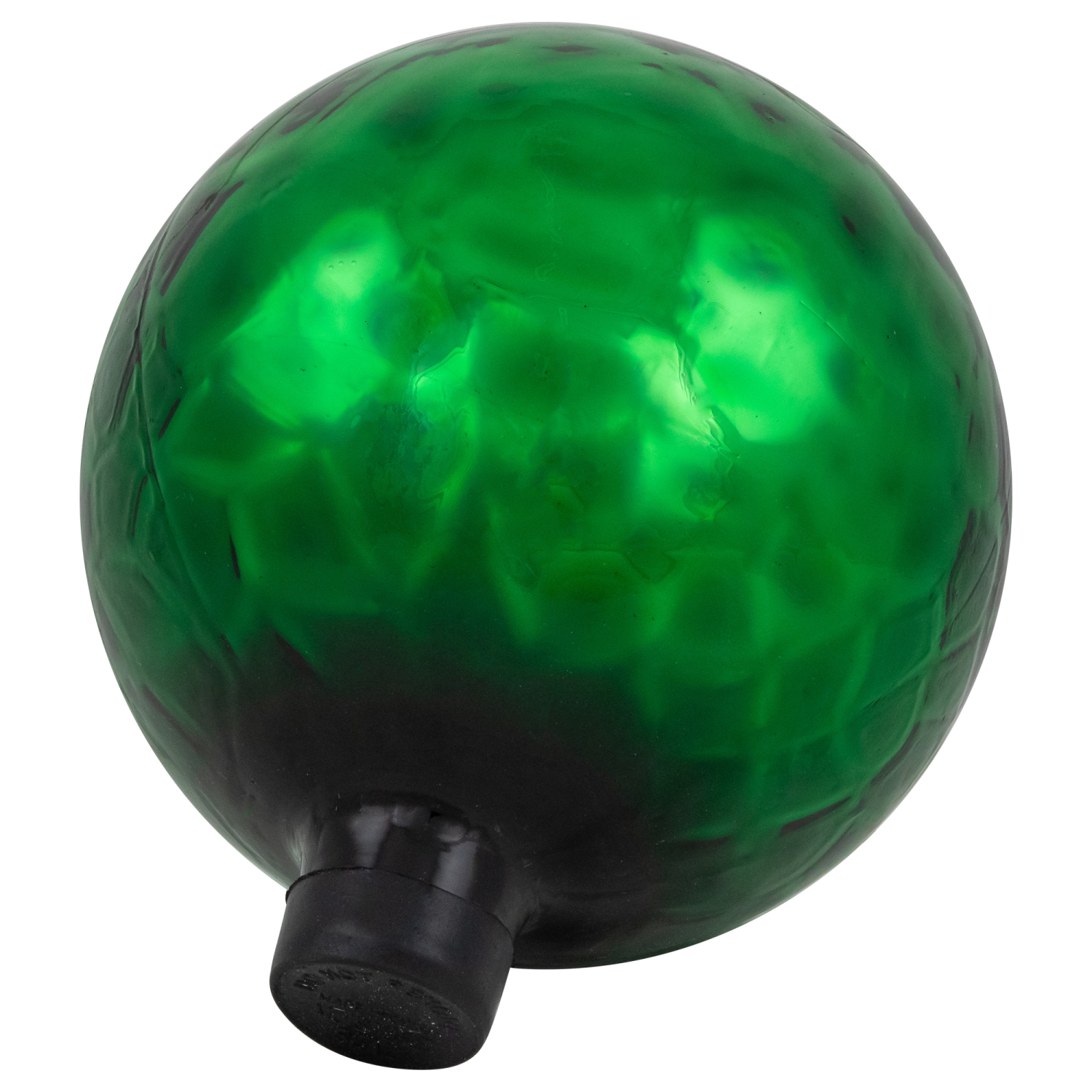 Smooth Turtle Shell Inspired Mirrored Outdoor Garden Gazing Ball - 10" - Green