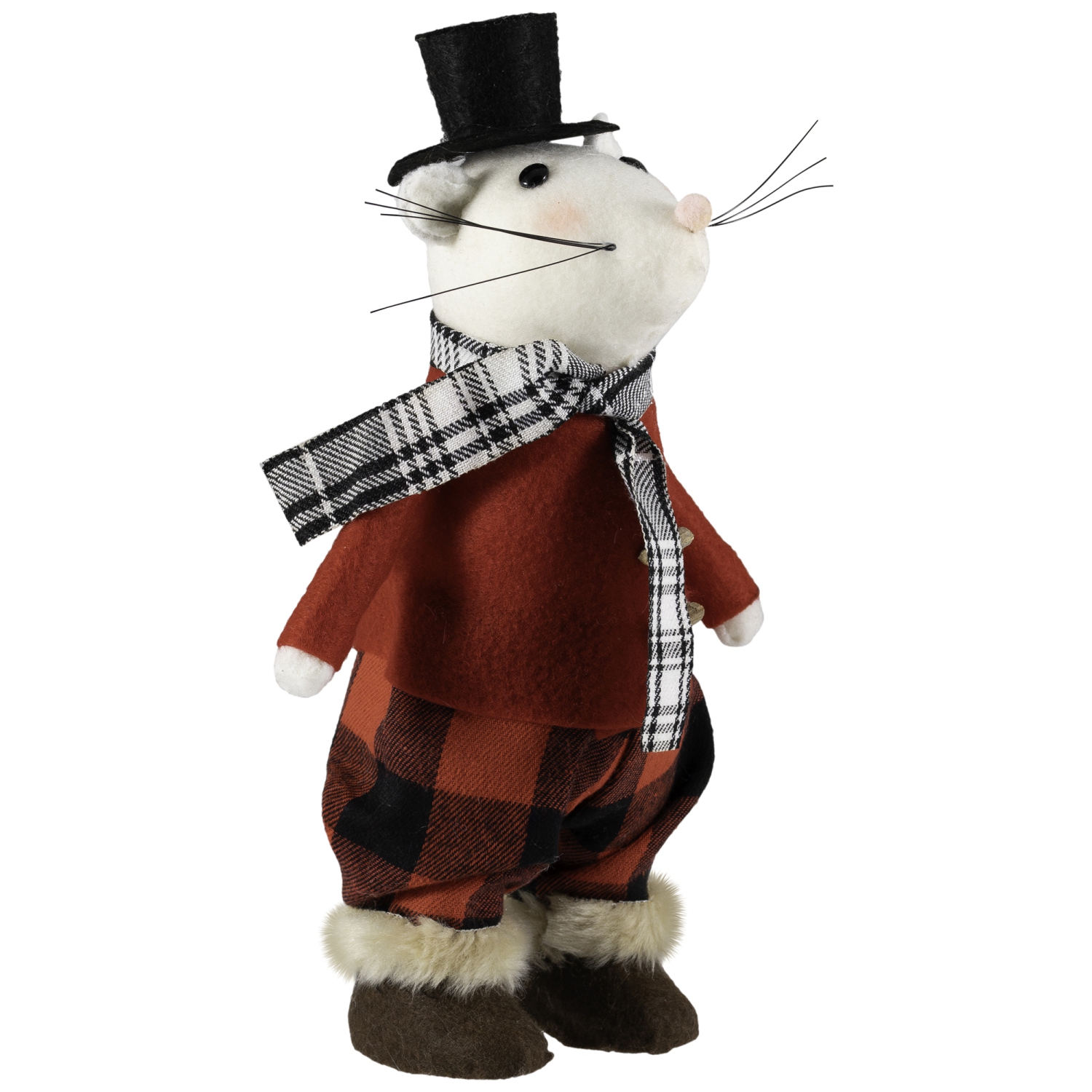 Winter Mouse Christmas Tabletop Figure - 11"