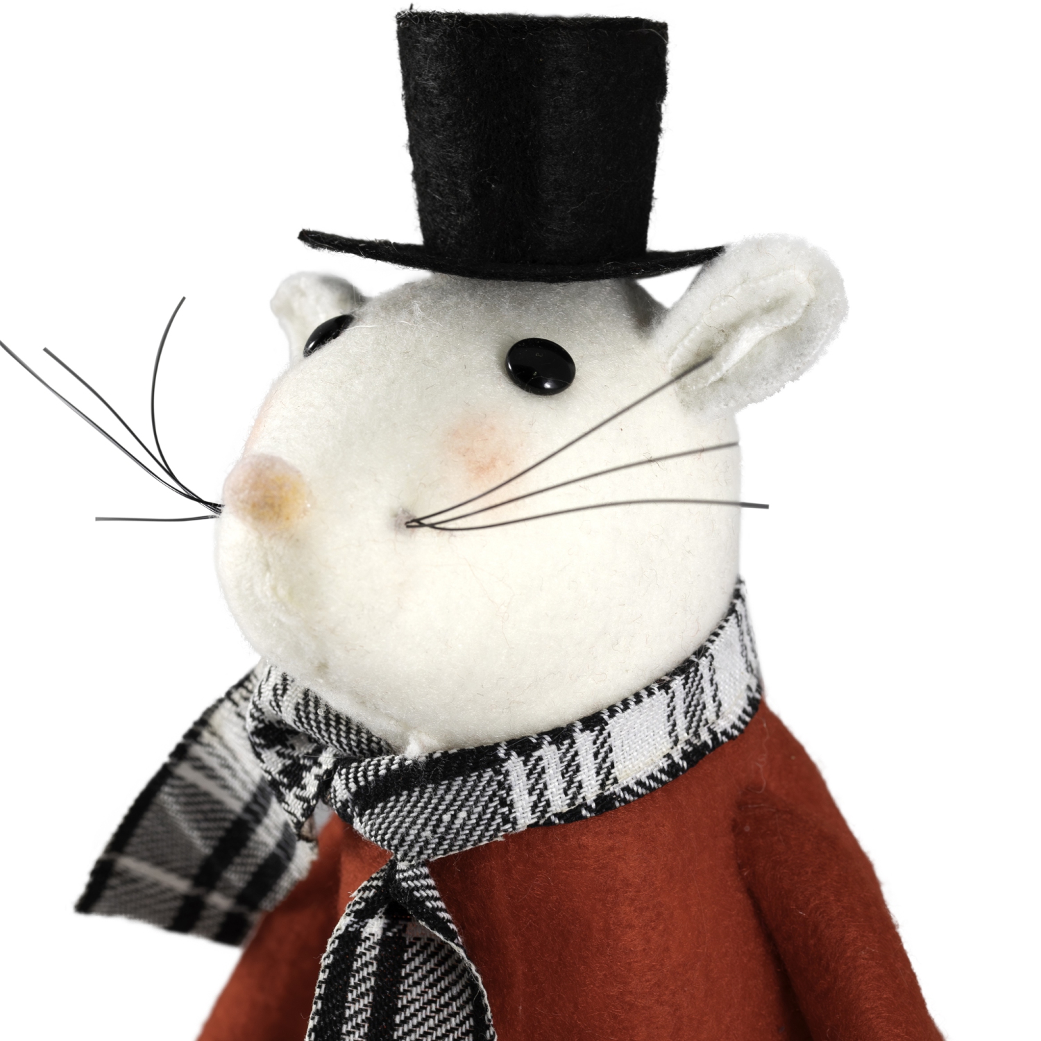 Winter Mouse Christmas Tabletop Figure - 11"