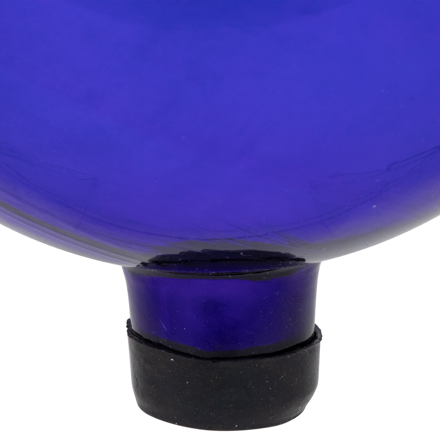 Mirrored Glass Outdoor Garden Gazing Ball - 10" - Blue