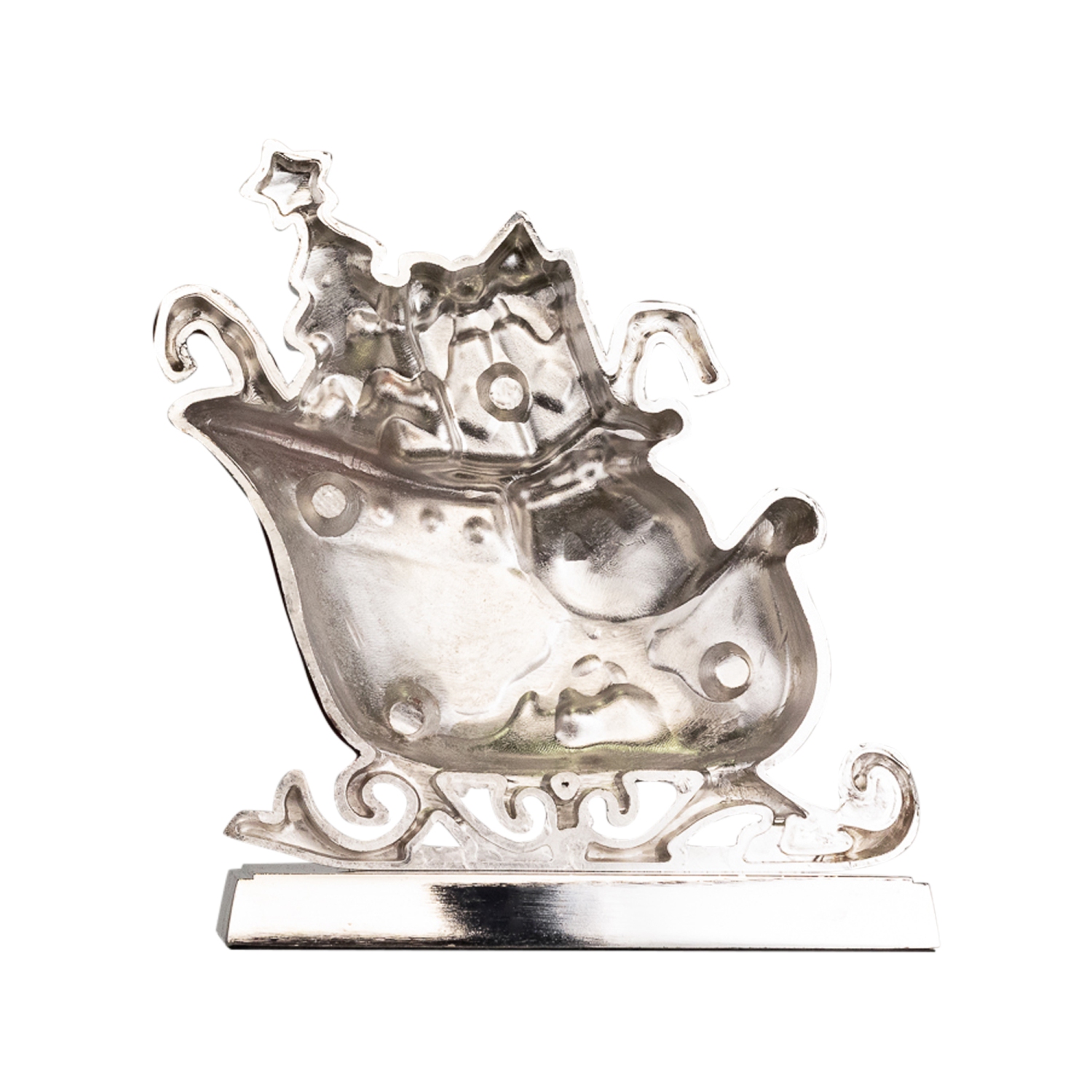 Présentoir garni pour bas de Noël « Présenter traîneau », 5,5 po