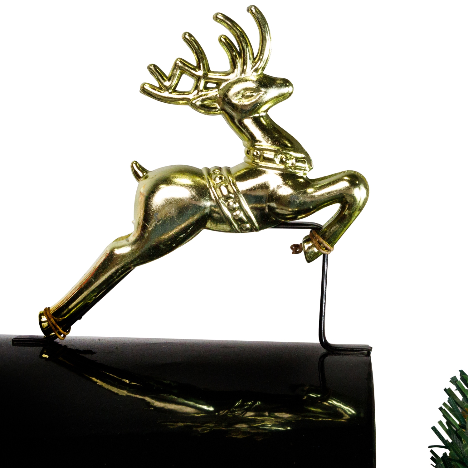 Animated and Musical Santa Driving Vintage Car Christmas Decoration - 31"