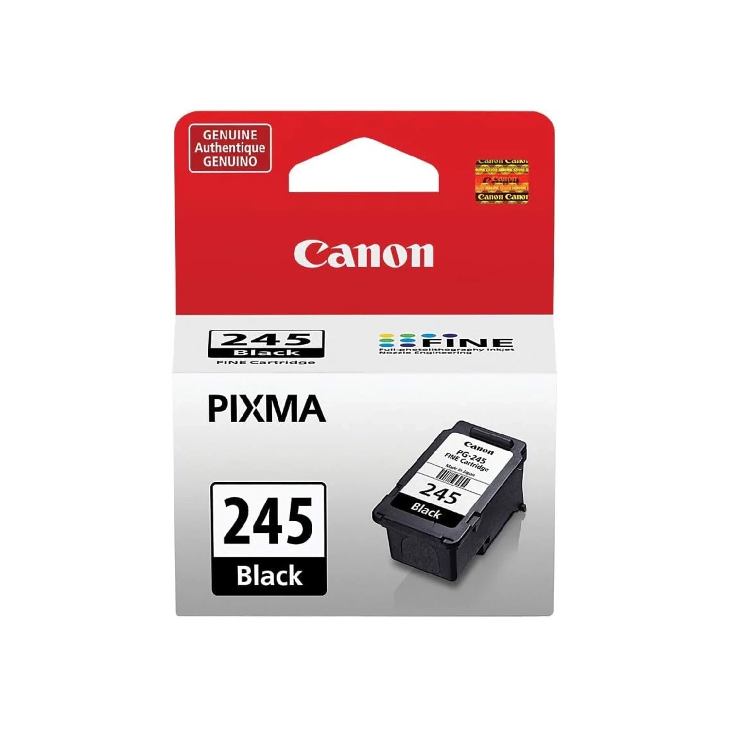 Cartouche d'encre noire PG-245 de Canon compatible avec iP2820, MG2420, MG2920, MX492, TS3120 TR4520 et plus