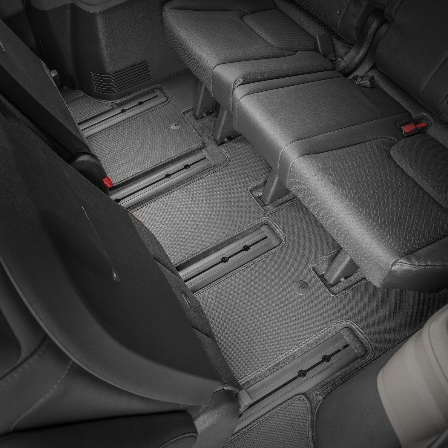 TuxMat - For Kia Carnival Hybrid 7-Seater 2025-2026 Models - Custom Car Mats - Maximum Coverage, All Weather, Laser Measured - This Full Set Includes