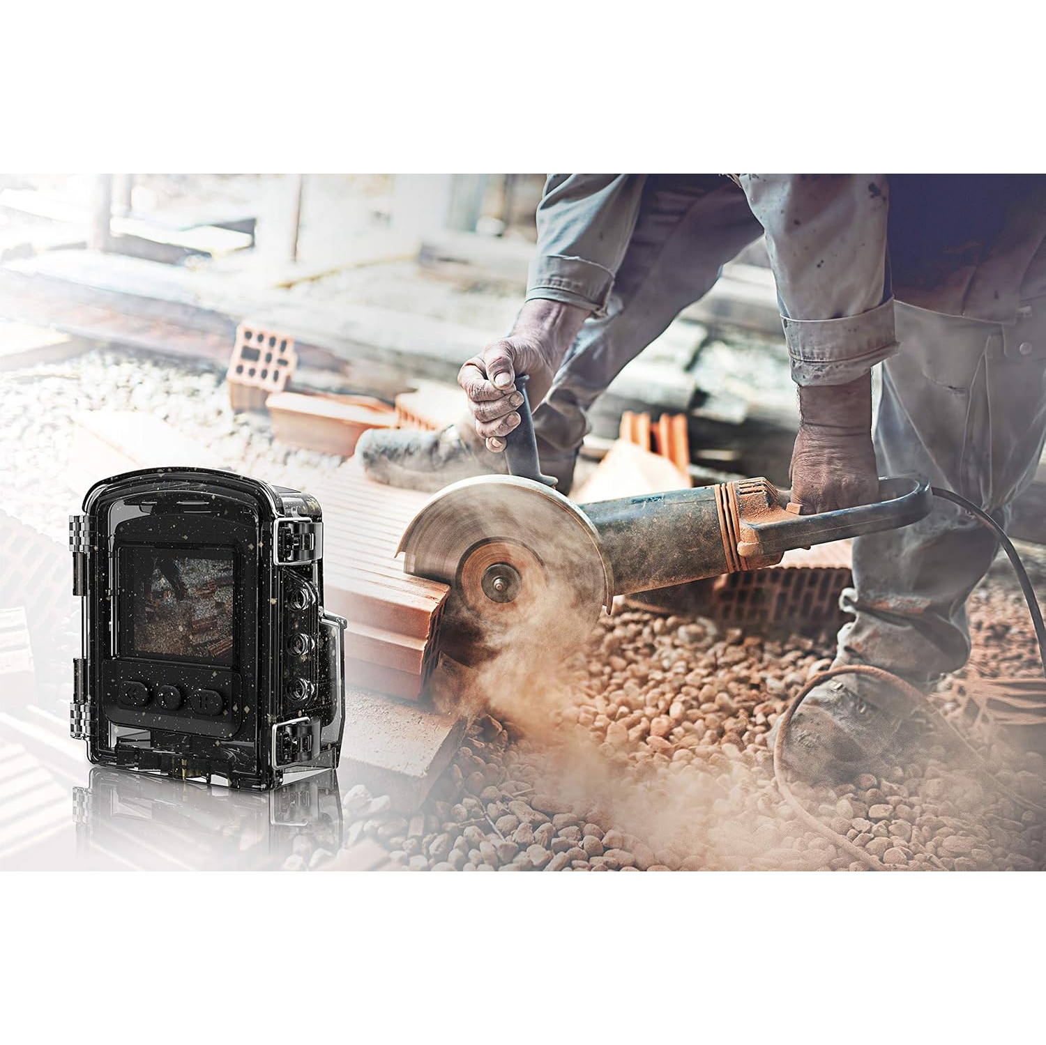 Brinno ATH1000 IPX67 Clear Waterproof Housing Camera Case - Ideal for Outdoor Environments, Extreme Action Videos, and Construction Sites -