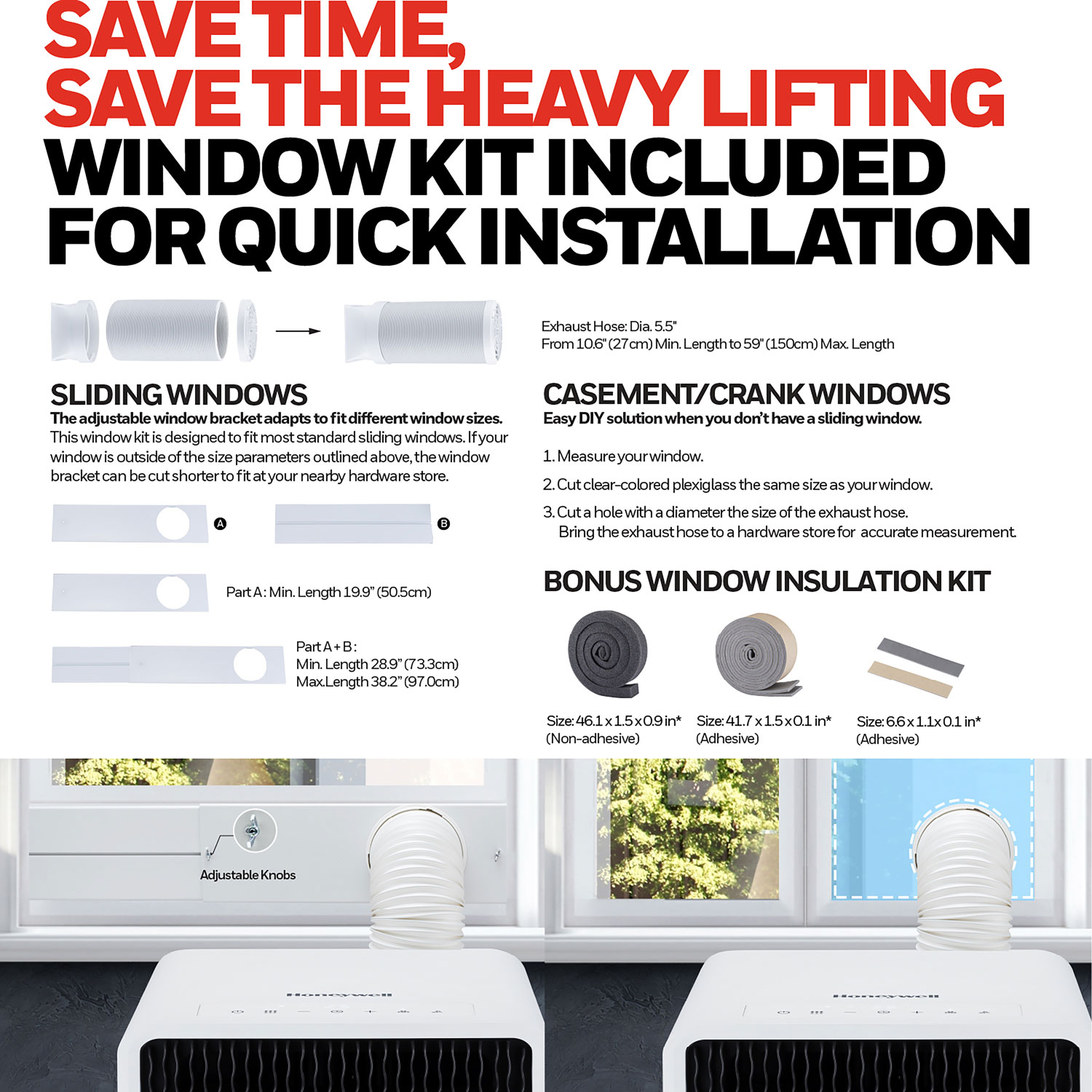 Honeywell Smart Portable Air Conditioner with Wi-Fi - 11000 BTU