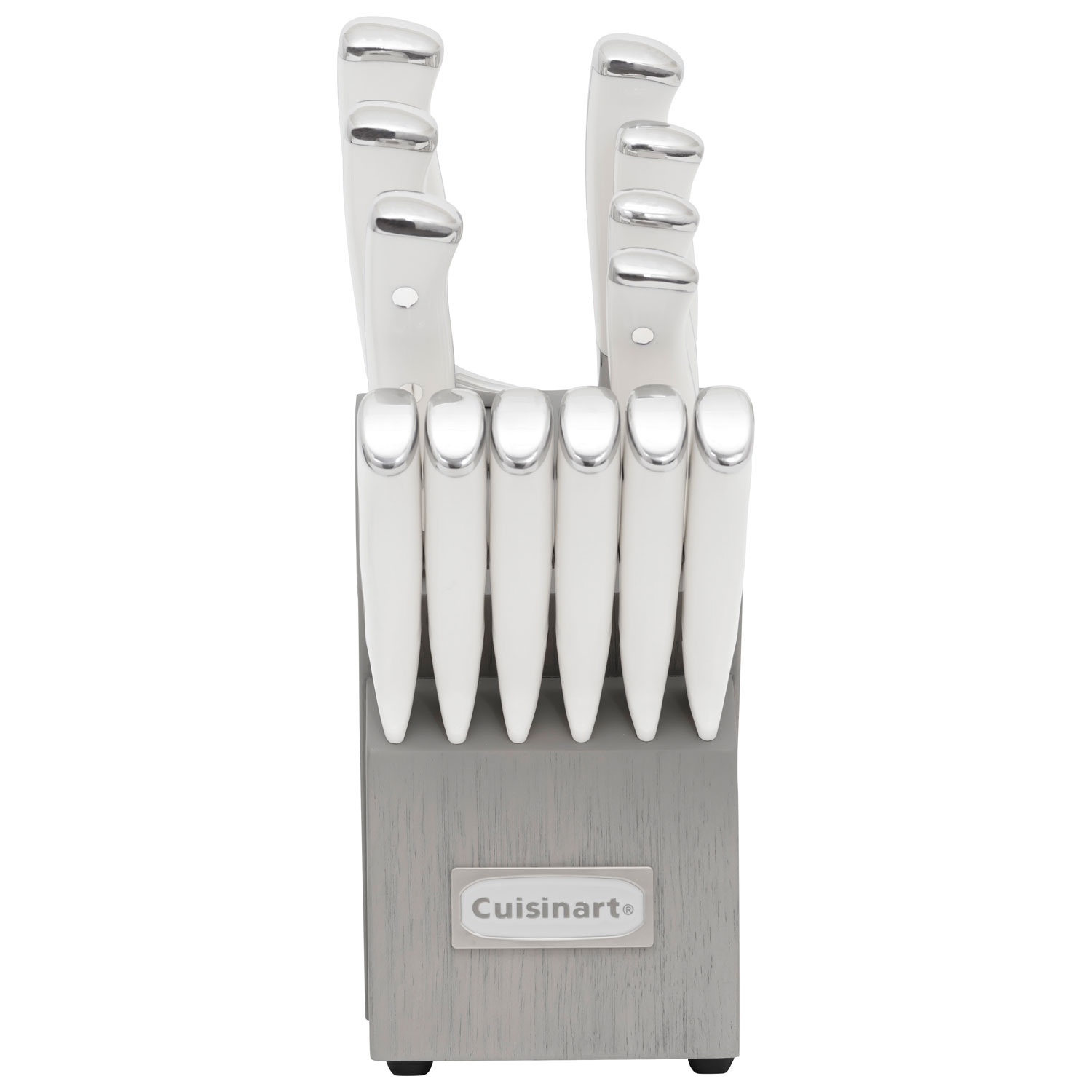 Porte-couteau de 14 pièces en acier allemand de Cuisinart