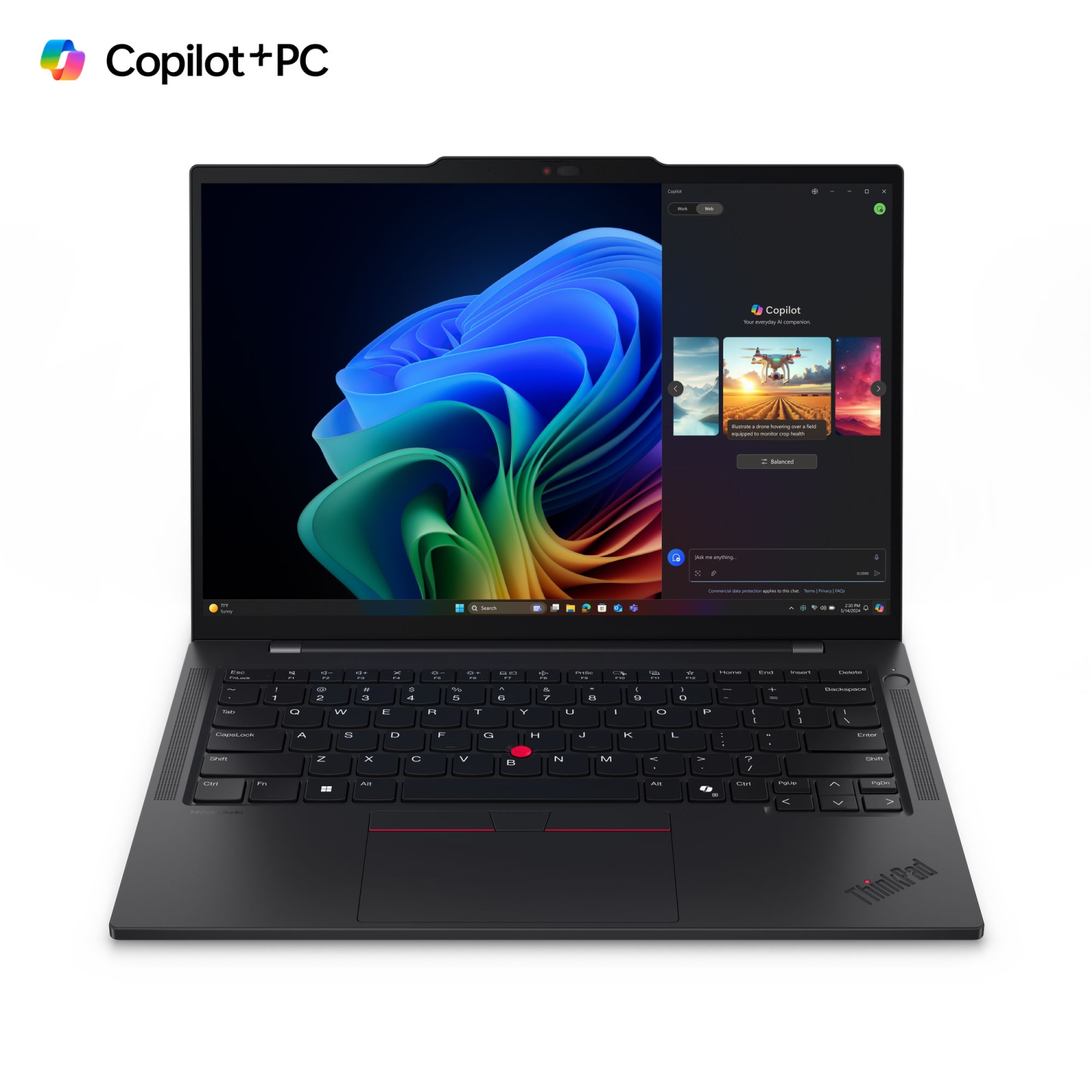 Lenovo ThinkPad T14s Gen 6 Snapdragon Laptop, 14" IPS Low Power, Snapdragon X Elite X1E-78-100, 32GB, 1TB SSD