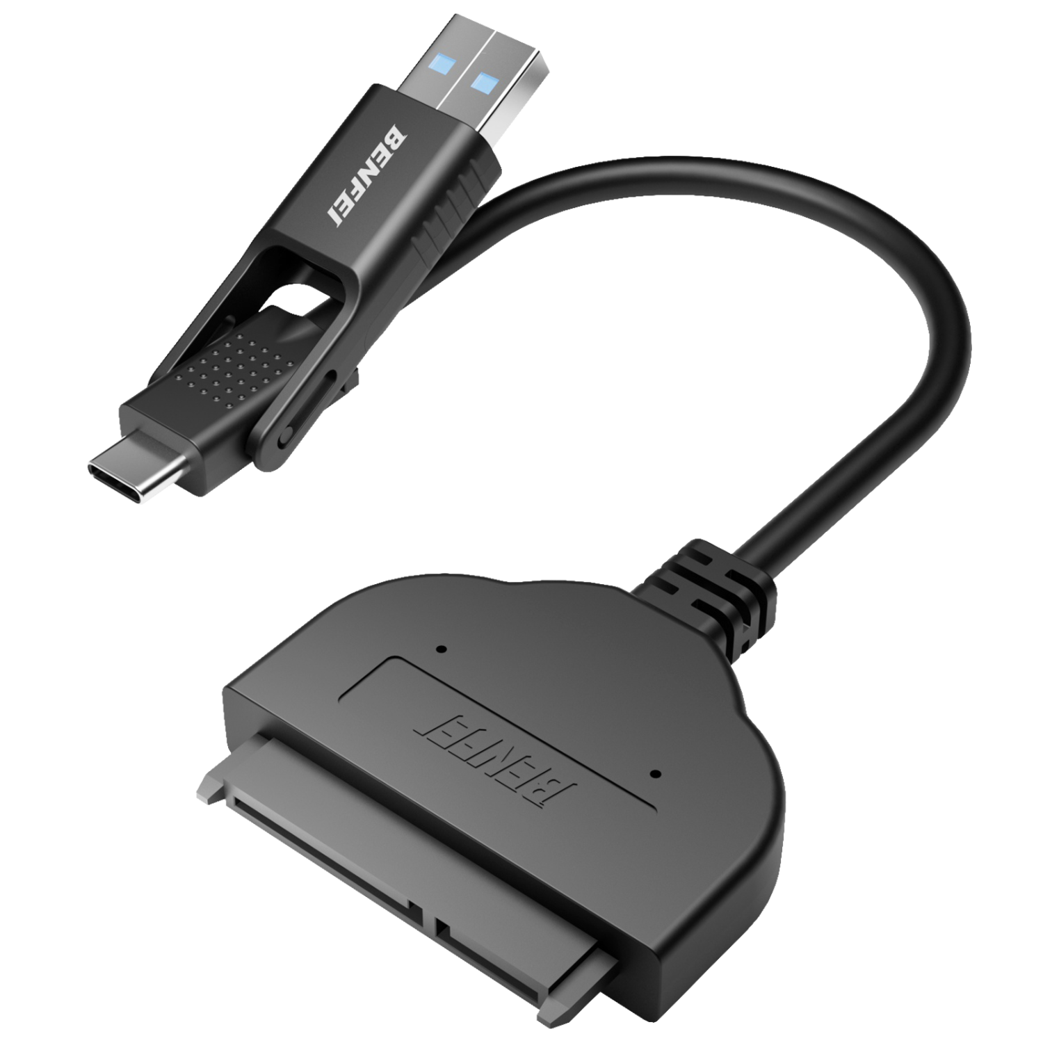 BENFEI SATA to USB Cable, USB-C/USB 3.0 to SATA III for 2.5 inch HDD/SSD