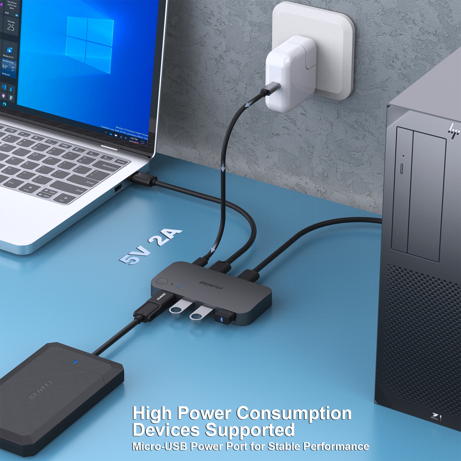 Commutateur USB 3,0, commutateur USB 2 ordinateurs Partager 4 USB pour PC Souris Clavier Imprimante Scanner, Sélecteur de commutateur KVM USB