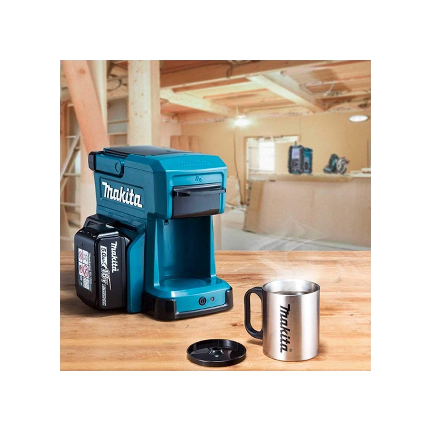 Makita DCM501Z 18V LXT / 12V max CXT® Lithium-Ion Cordless Coffee Maker, Tool Only