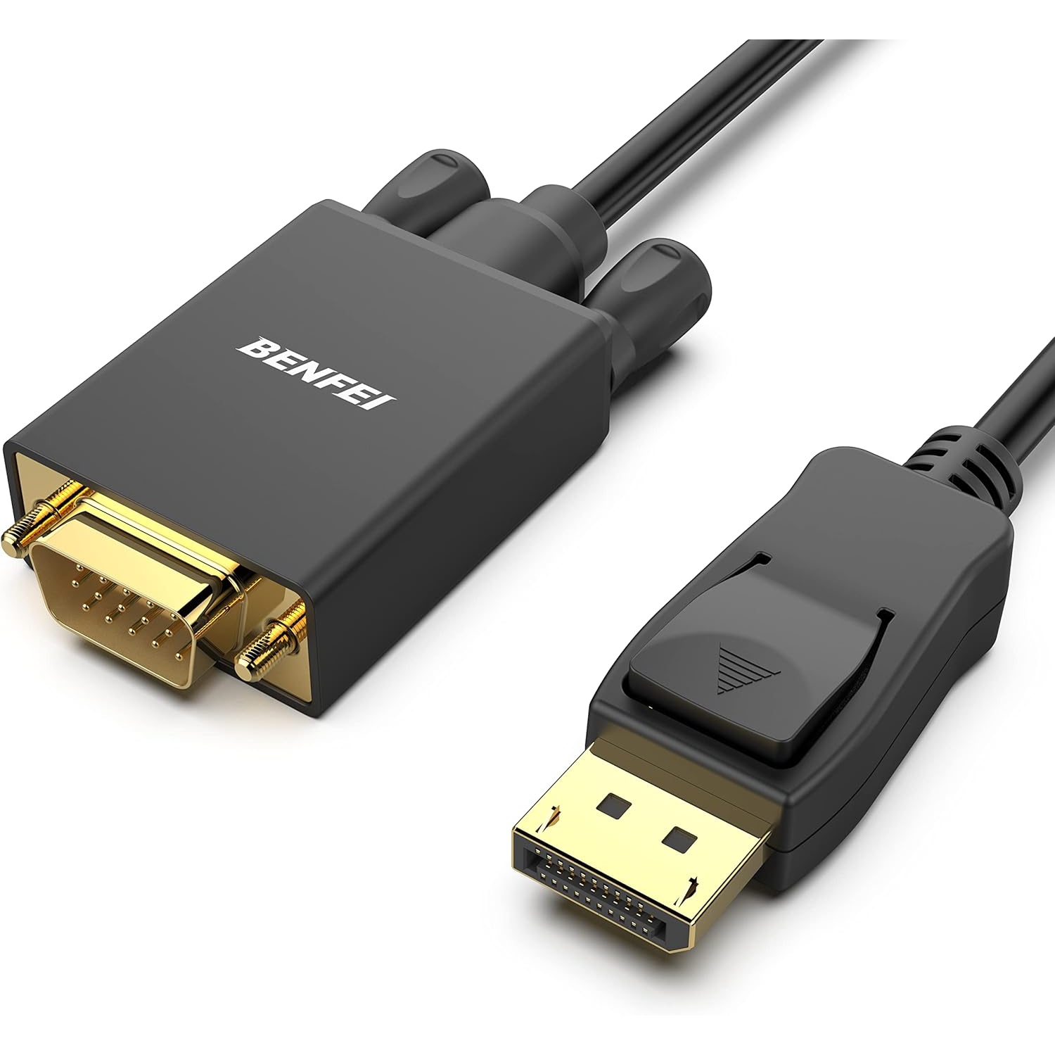 BENFEI DisplayPort to VGA 10 Feet Uni-Directional Cable Compatible with Lenovo, Dell, HP, ASUS and Other Brand