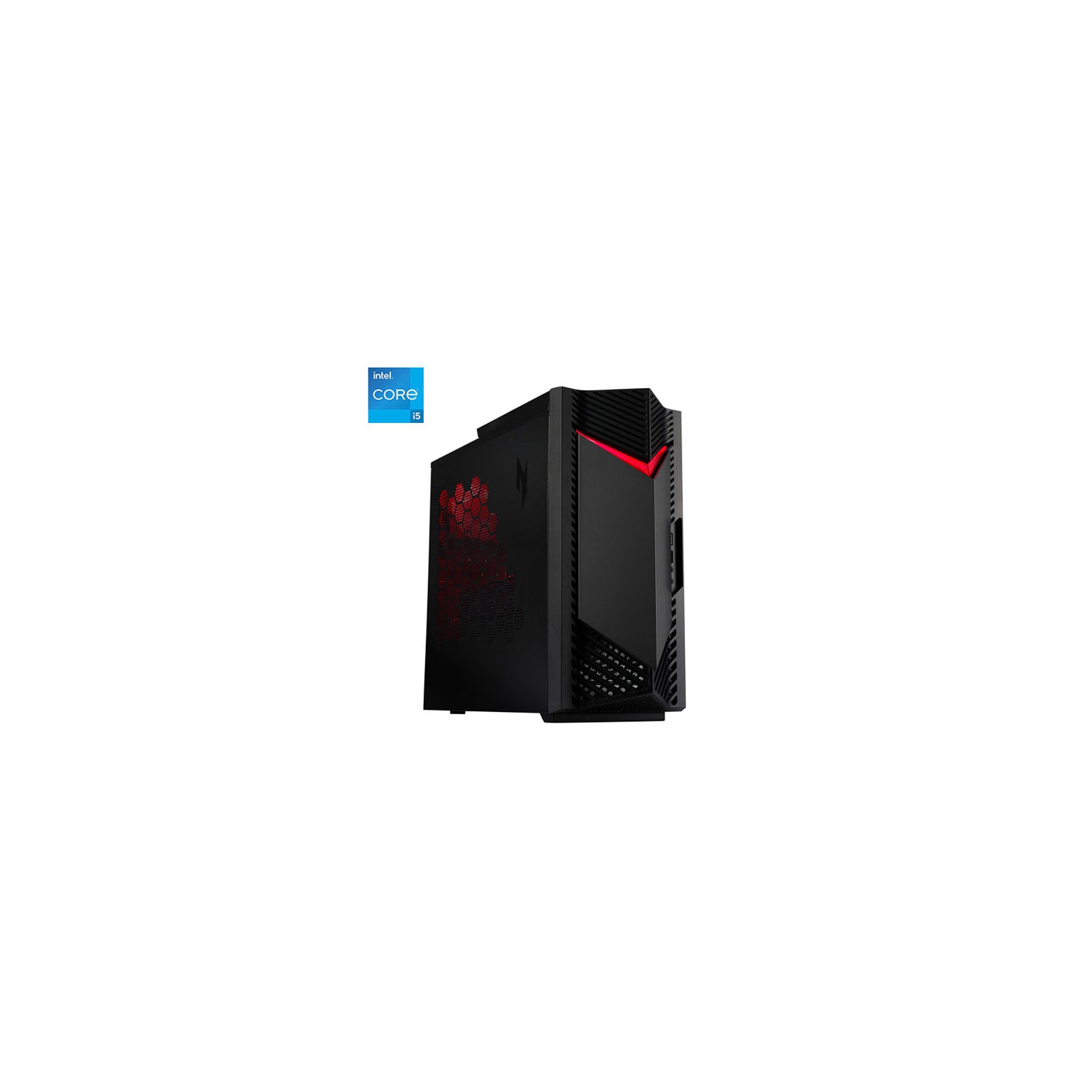 Open Box - Acer Nitro N50 Gaming PC - Black/Red (Intel Core i5-14400F/512GB SSD/8GB RAM/Intel ARC 380/Windows 11)