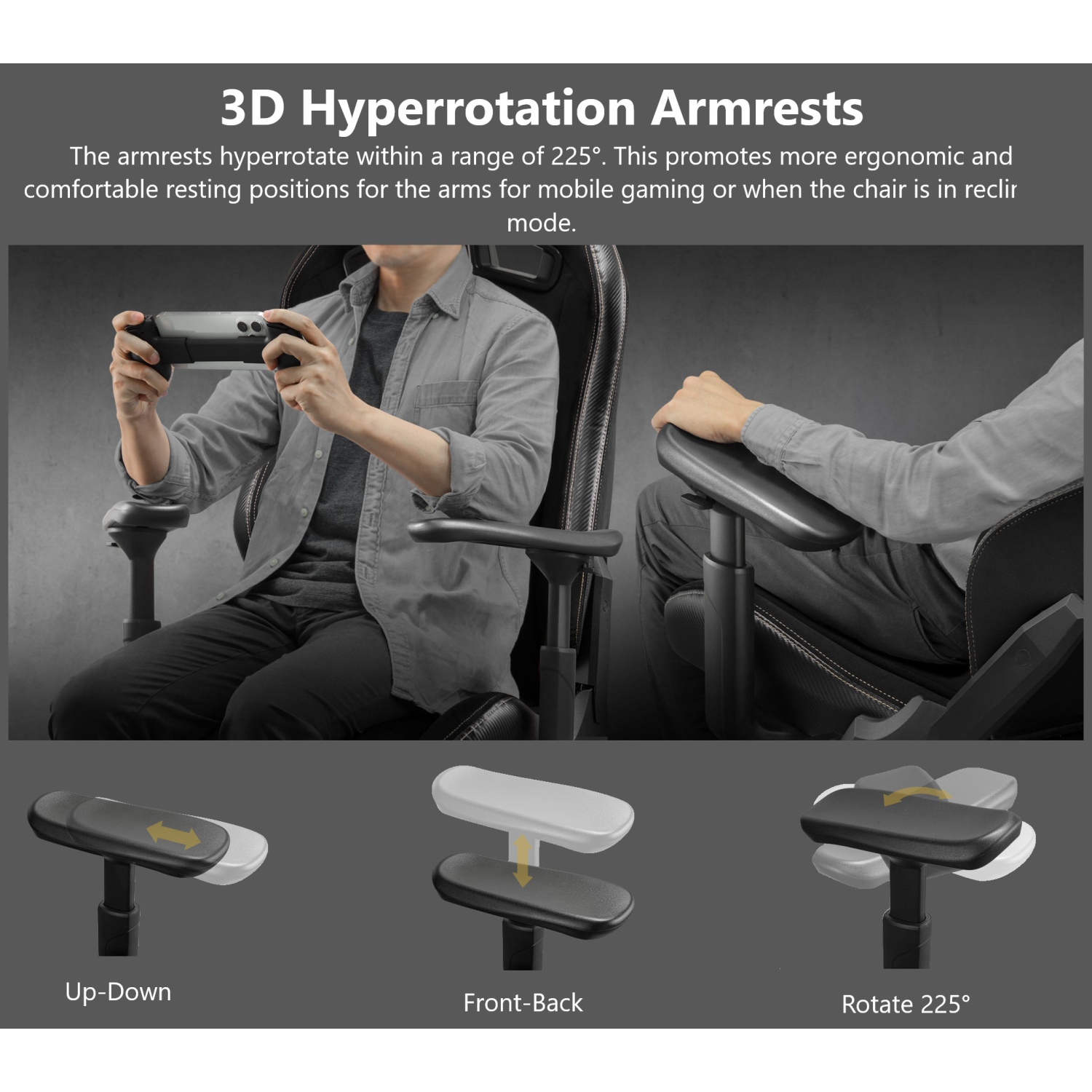 Cougar Explore Royal Office Gaming Chair - Ergonomic, High Back PVC Leather Upholstery Reclining Backrest, Black/Gold