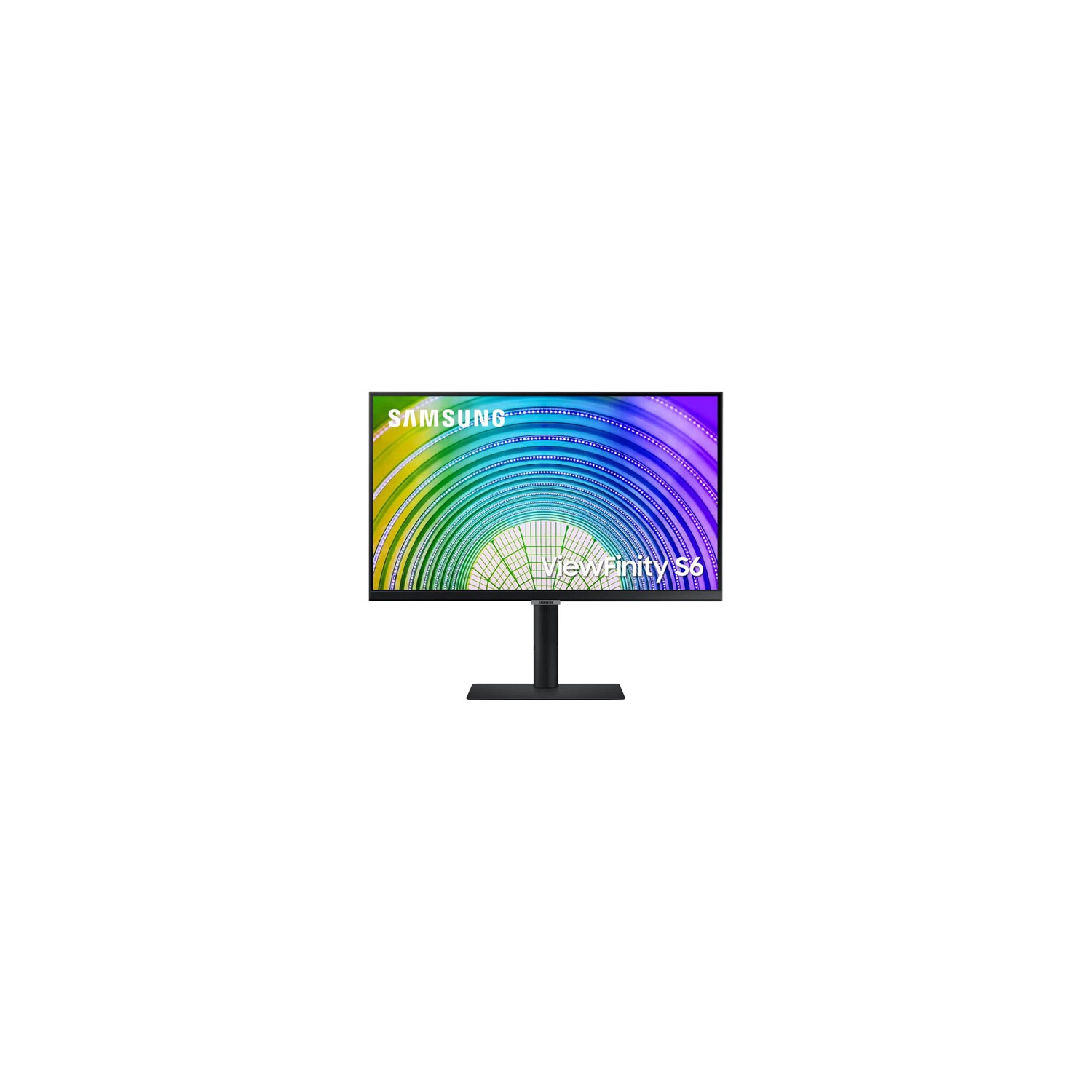 Refurbished (Fair) - Samsung 24" WQHD 75Hz 5ms IPS USB-C Monitor with Height Adjustable Stand (LS24A608UCNXGO)