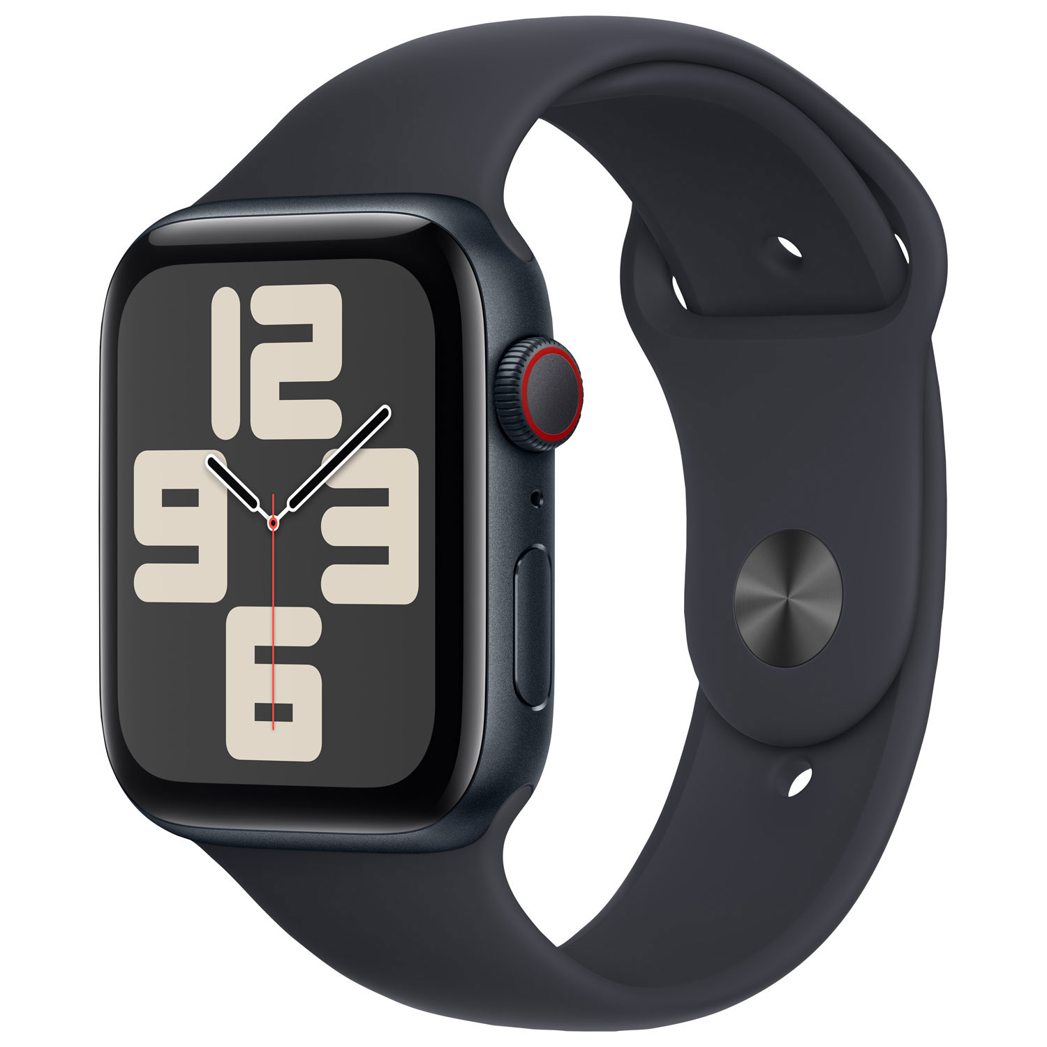 Koodo Apple Watch SE 44mm Midnight Aluminum Case with Midnight Sport Band - Small / Medium - Monthly Tab Payment