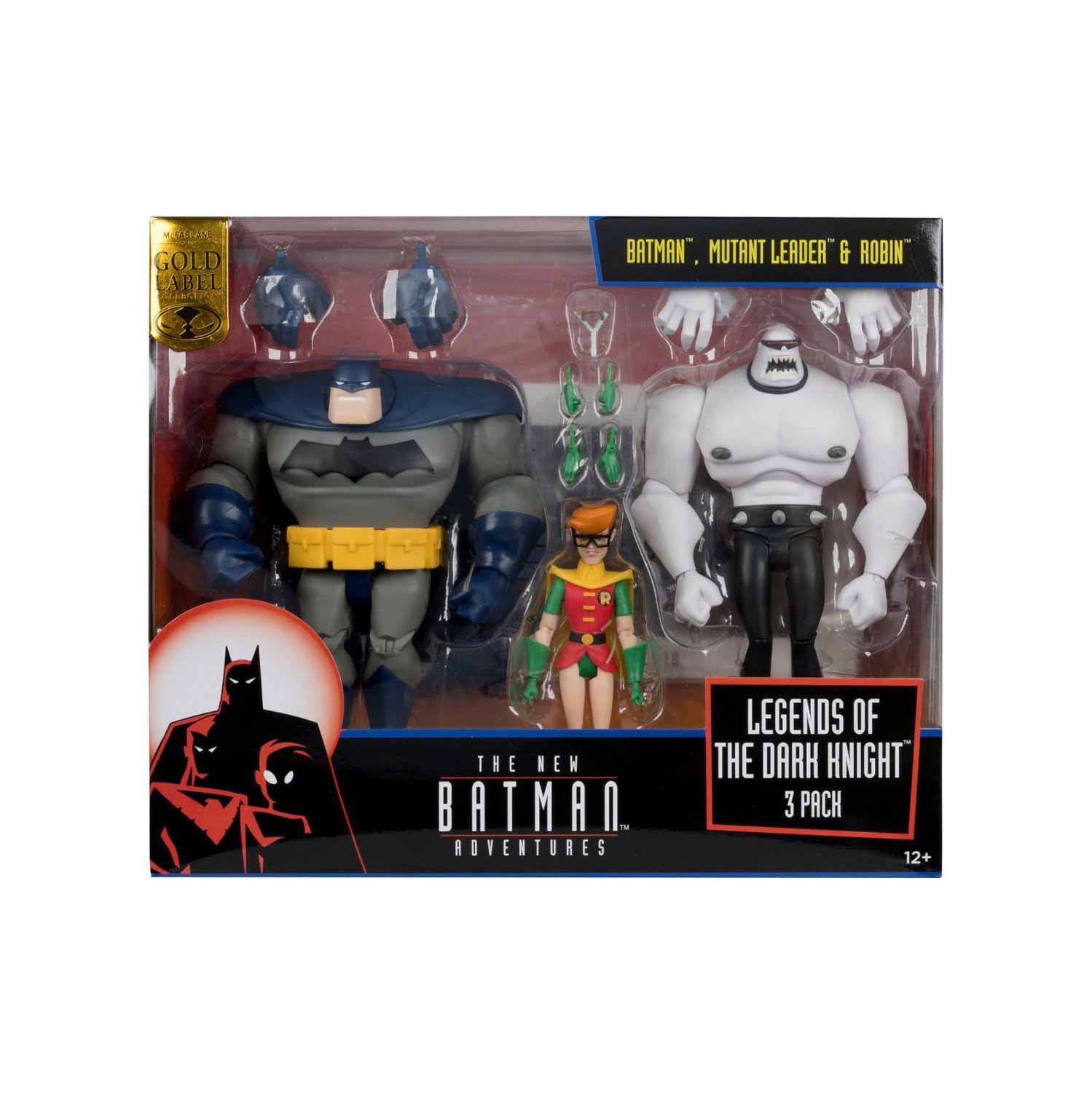 DC Multiverse Legends of The Dark Knight 7 Inch Action Figure 3-Pack - Gold Label