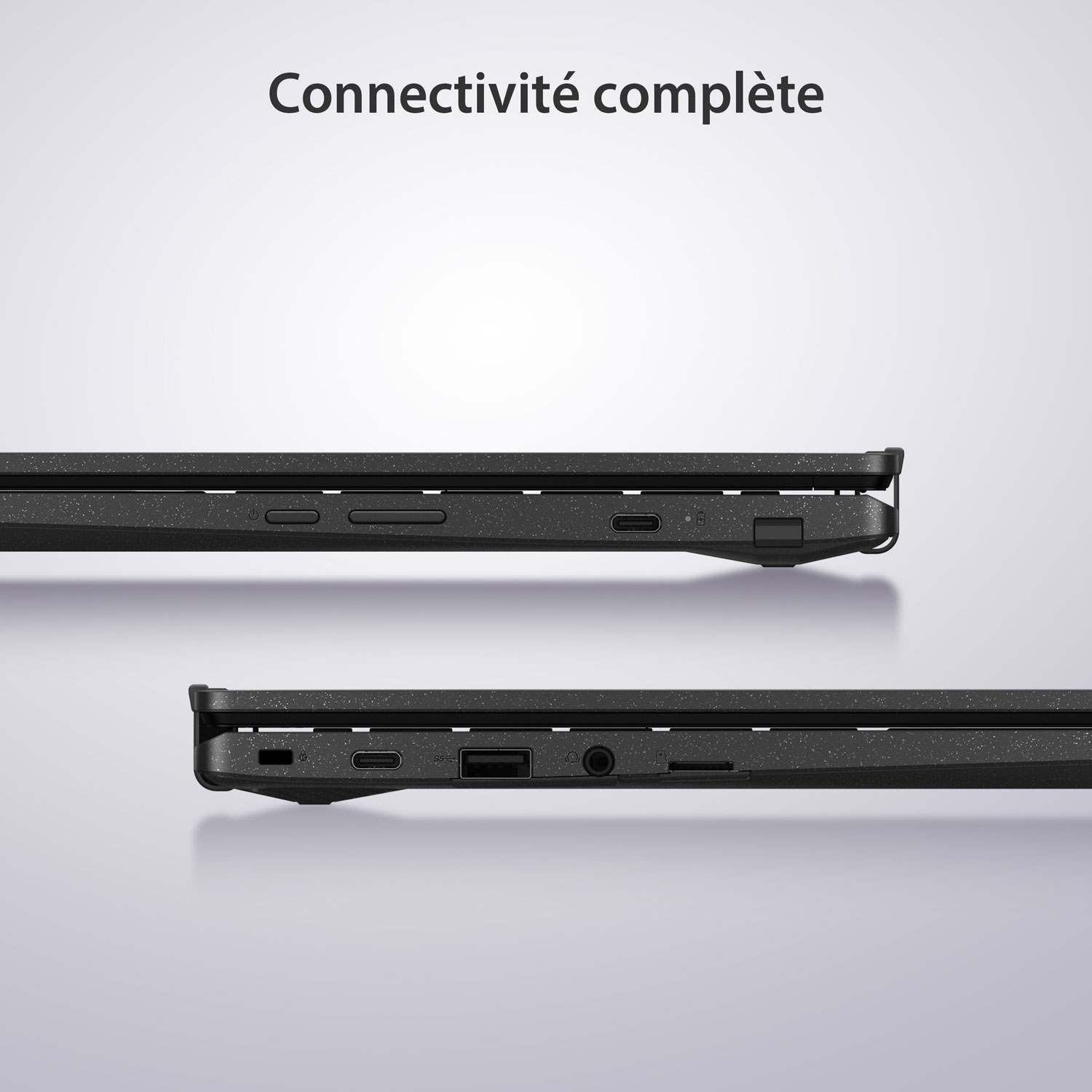 Chromebook 2-en-1 à écran tactile de 14 po CM14 Flip d'ASUS avec 3 mois de forfait Google AI Pro