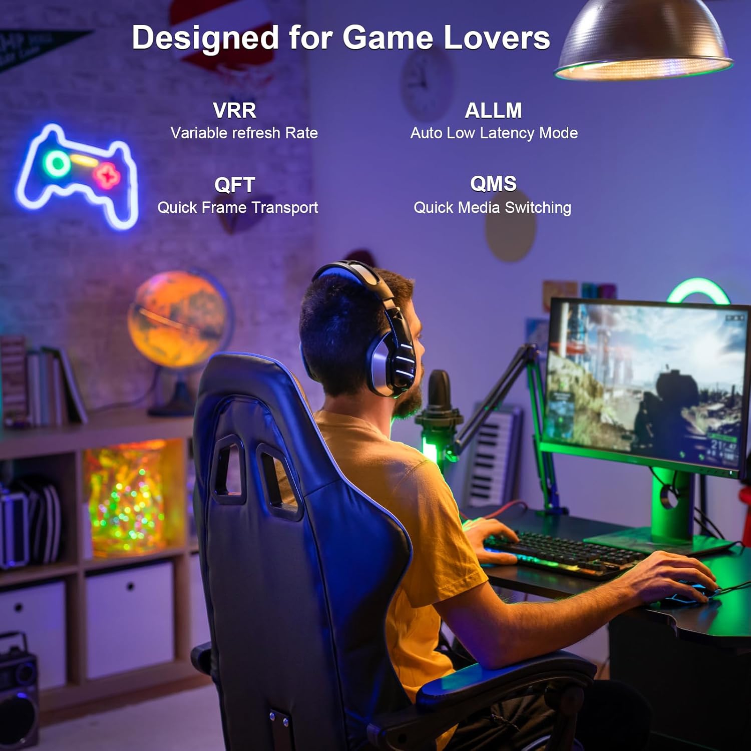 Câble HDMI 8K à HDMI de BENFEI, câble HDMI ultra haute vitesse certifié 4K@240&nbsp;Hz, 8K@60&nbsp;Hz, HDMI 2,1, 6 pi, 48&nbsp;Gb/s Coquille en