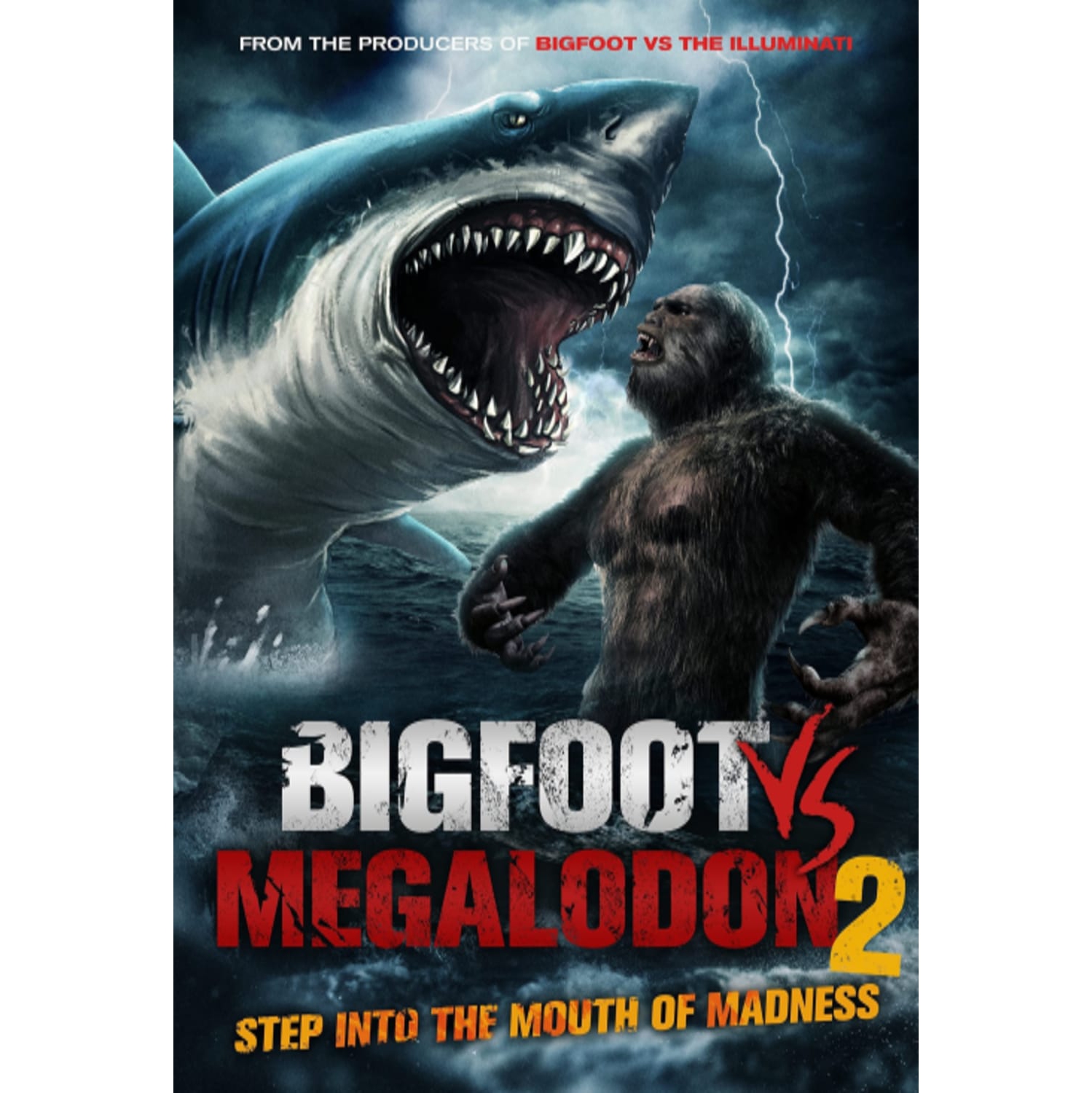 BIGFOOT VS MEGALODON 2 - [DVD]