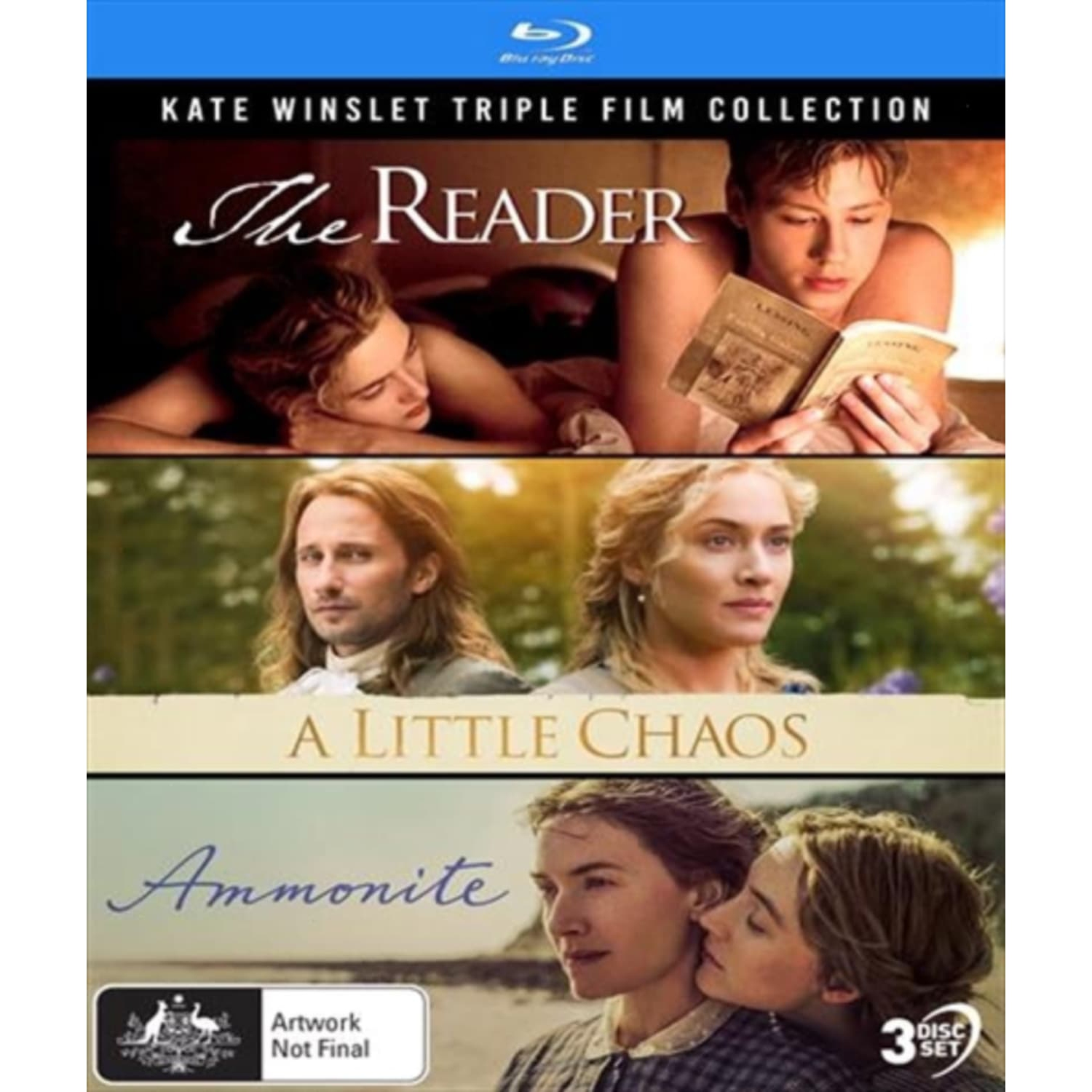 Kate Winslet Triple Film Collection [Import] - - [Blu-ray]