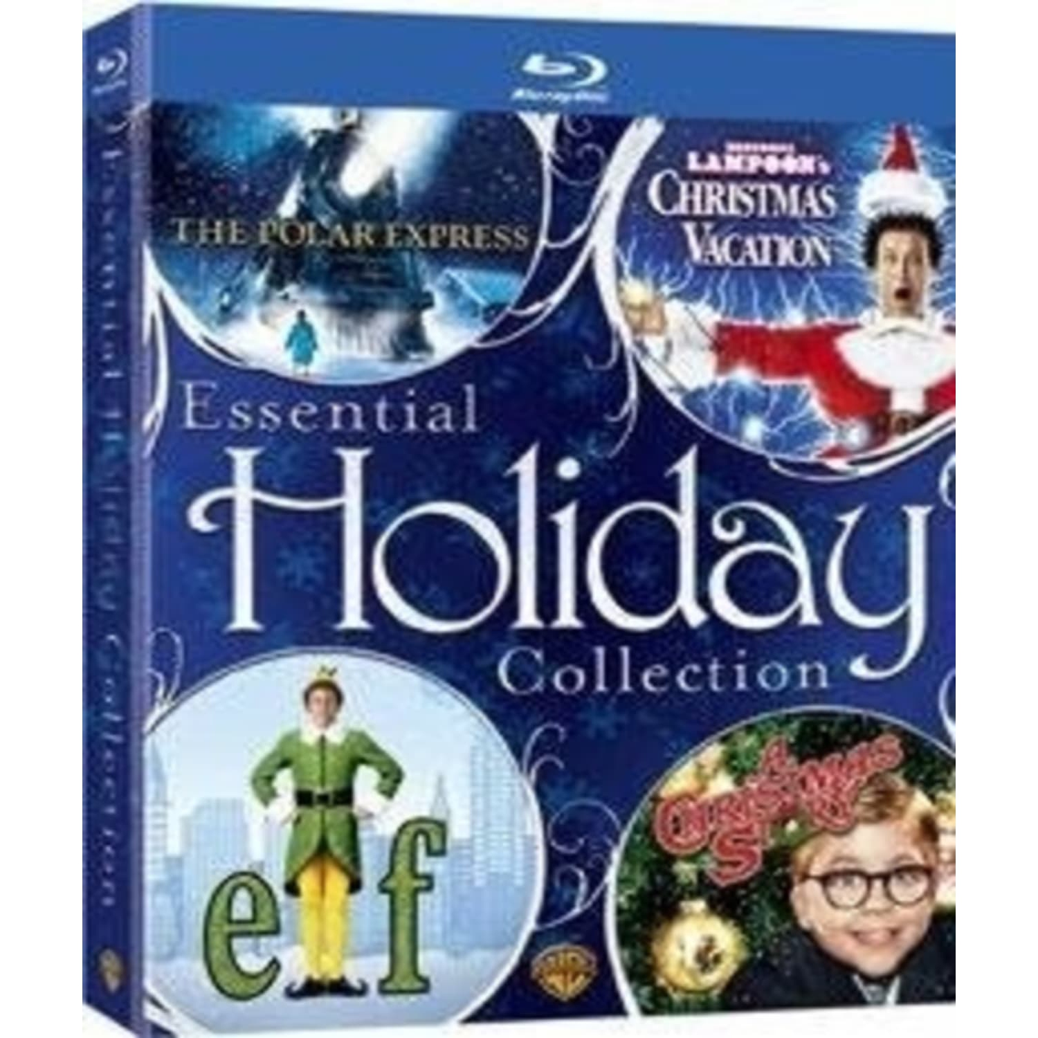 ESSENTIAL HOLIDAY COLLECTION (THE POLAR EXPRESS / NATIONAL LAMPOON'S CHRISTMAS VACATION / ELF / A CHRISTMAS STORY) - Blu-ray