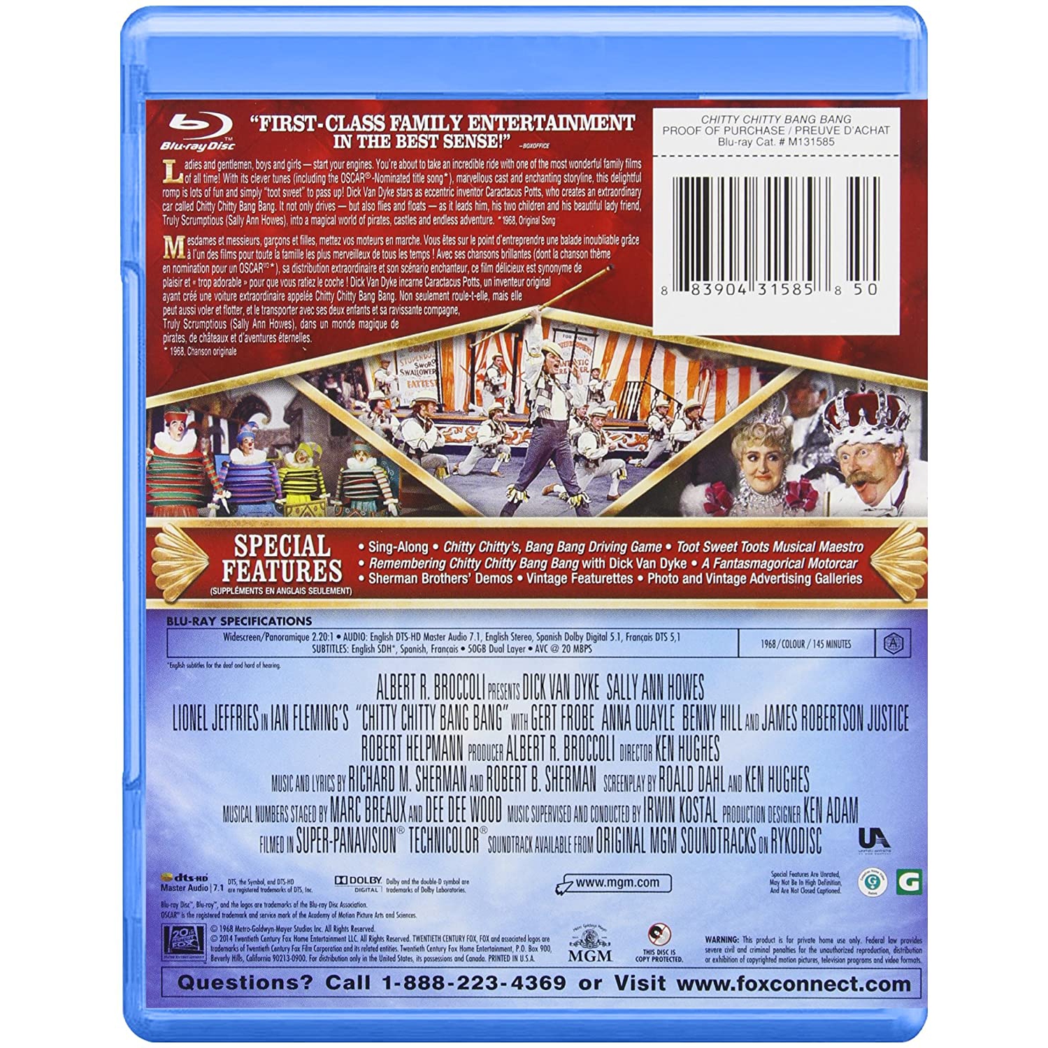 CHITTY CHITTY BANG BANG [Blu-Ray]