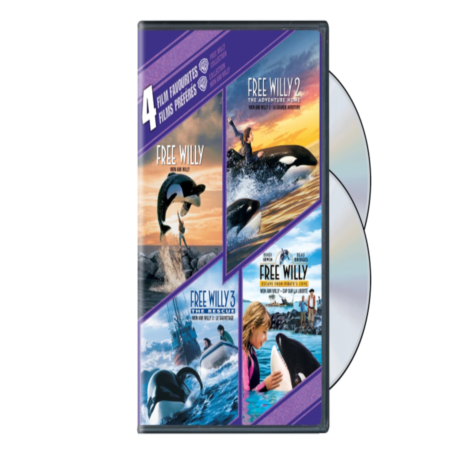 4 Film Favorites: Free Willy 1-4 [DVD]