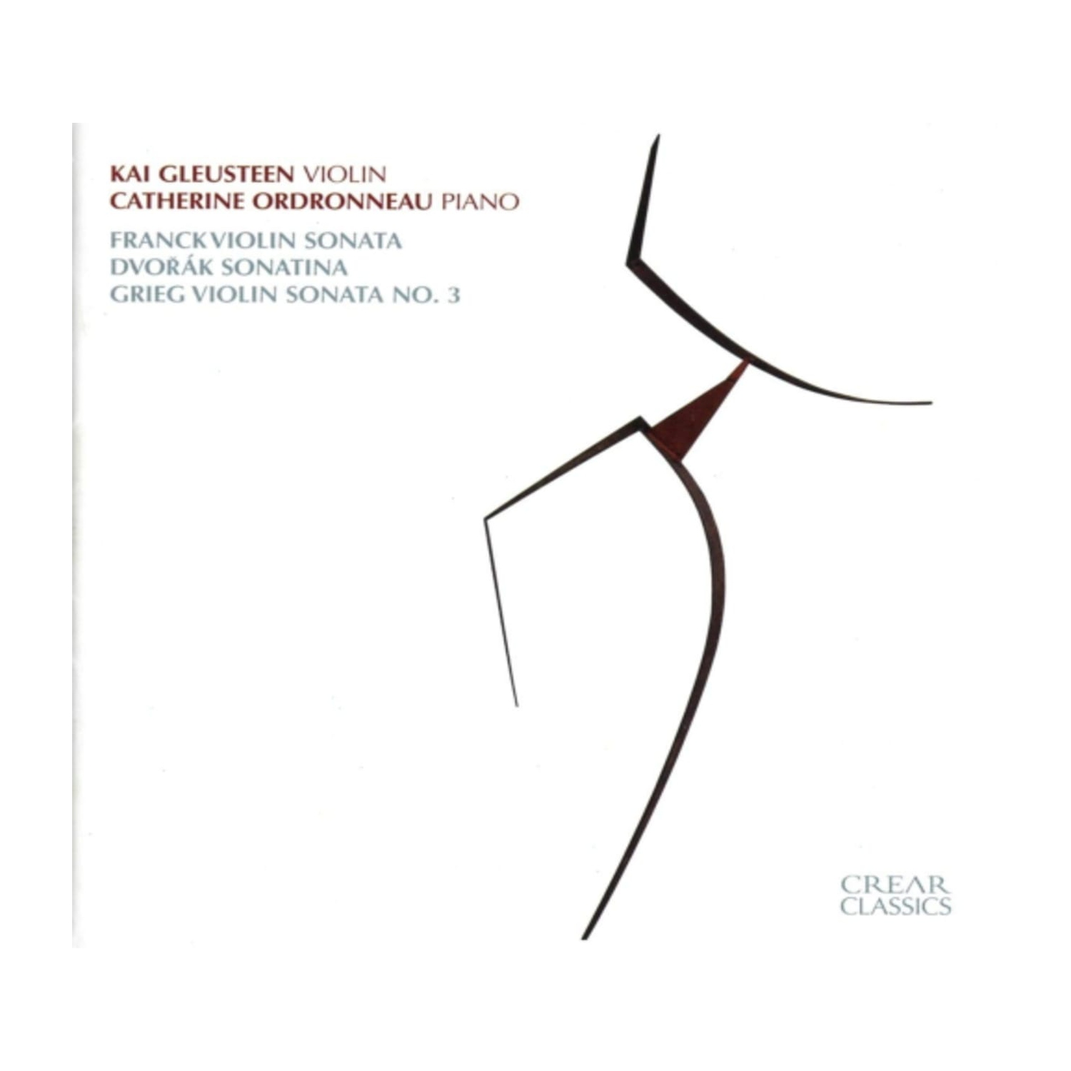 Kai Gleusteen - Violin Sonatas - [CD]