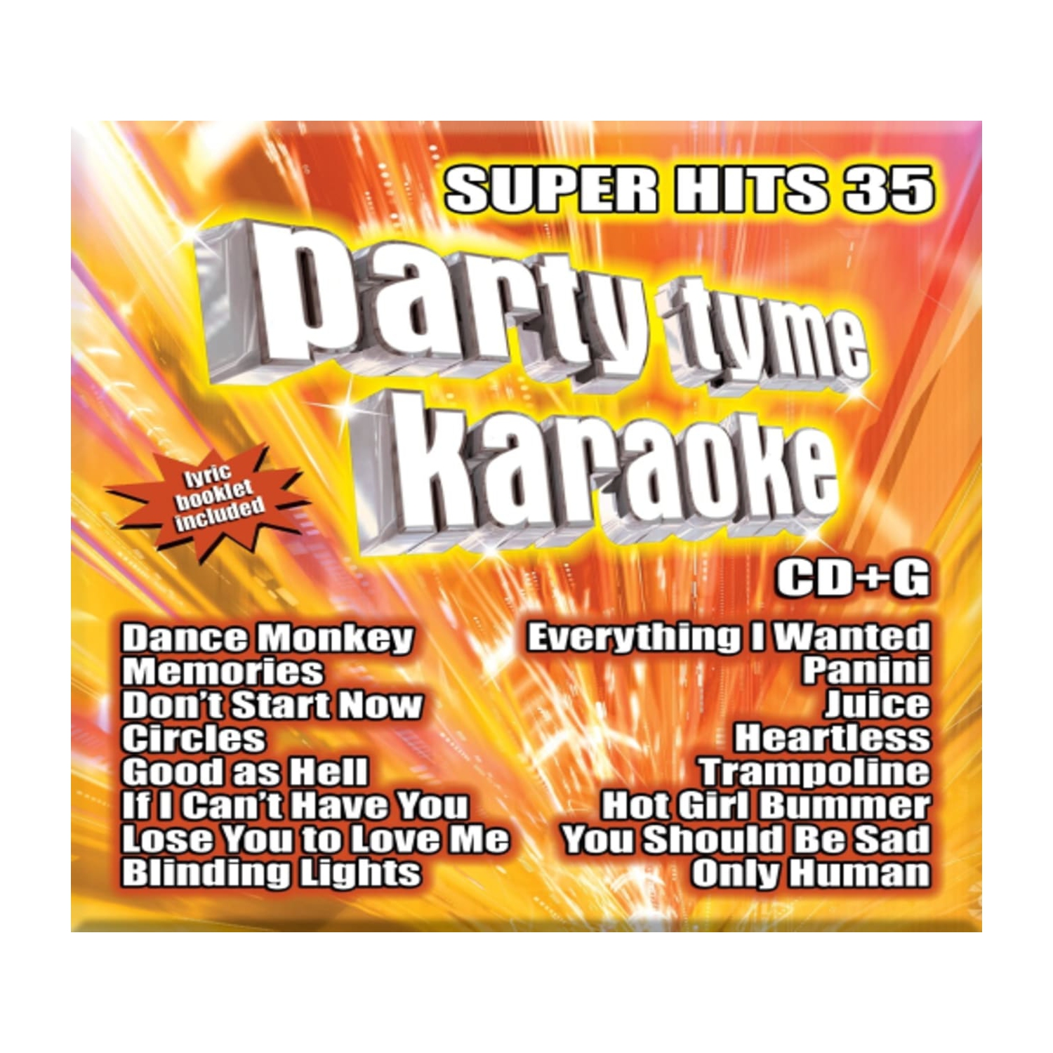 Party Tyme Karaoke - SUPER HITS 35 - [CD]