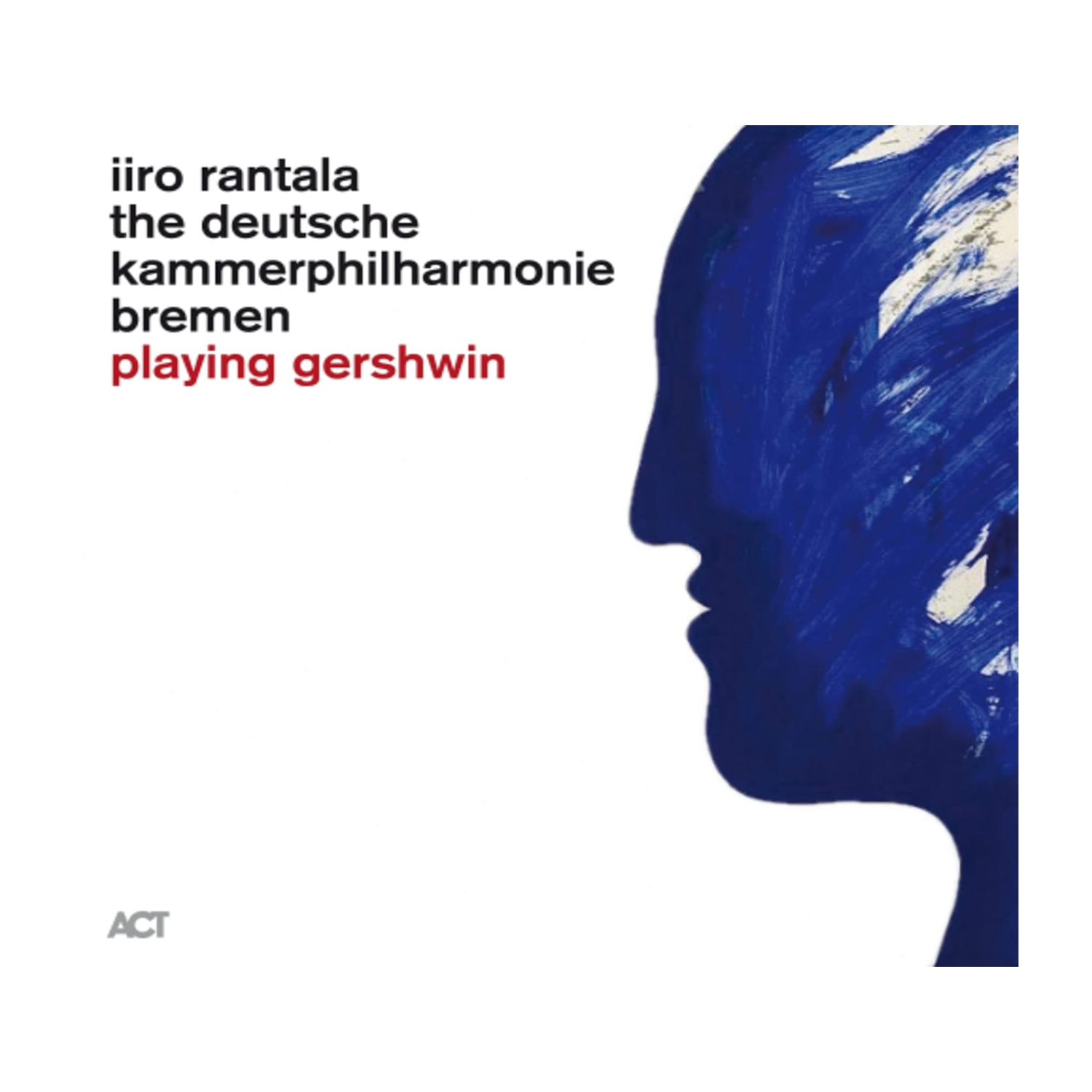 IIRO RANTALA / DEUTSCHE KAMMERPHILHARMONIE BREMEN - Playing Gershwin - [CD]