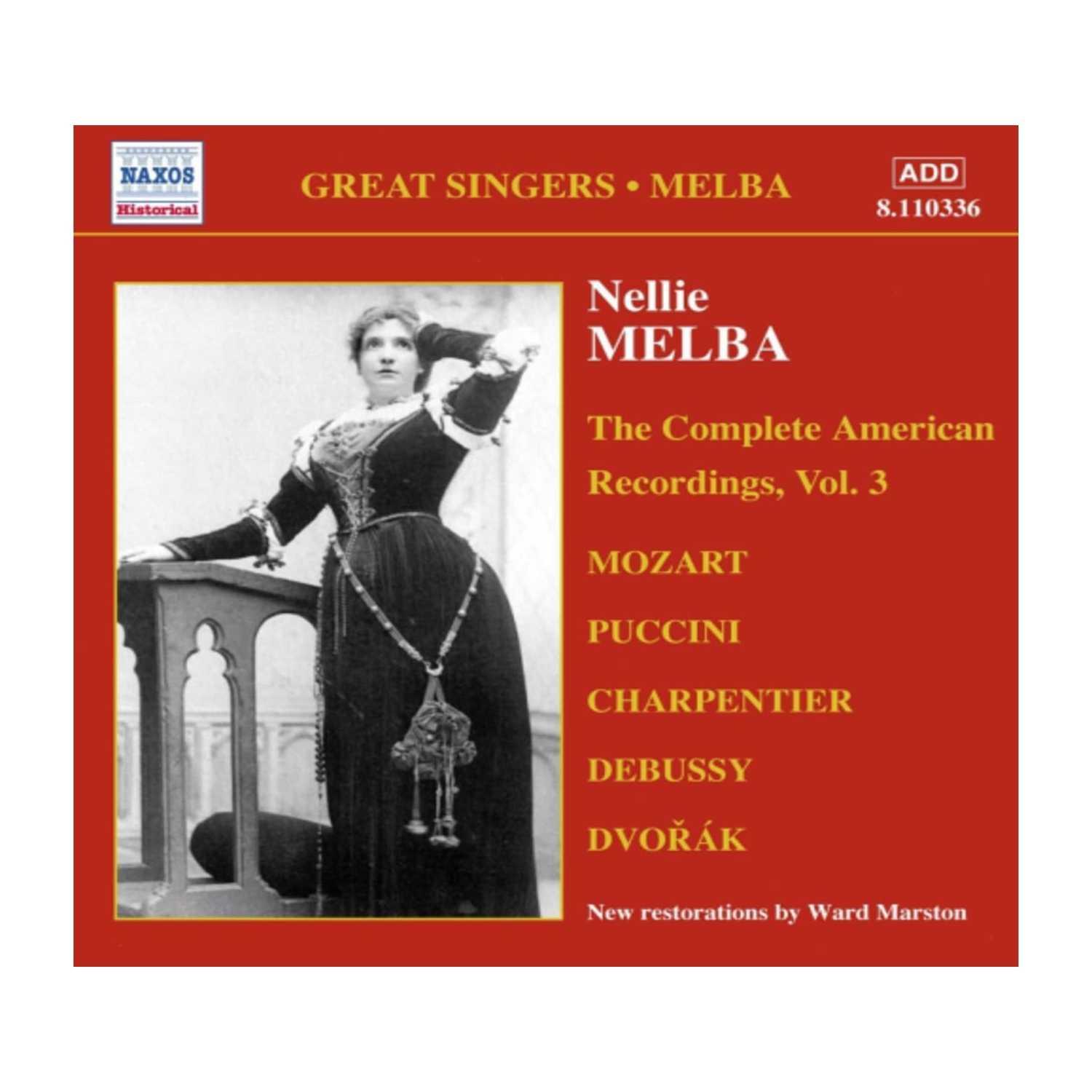 NELLIE MELBA - Nellie Melba Vol 3 - [CD]