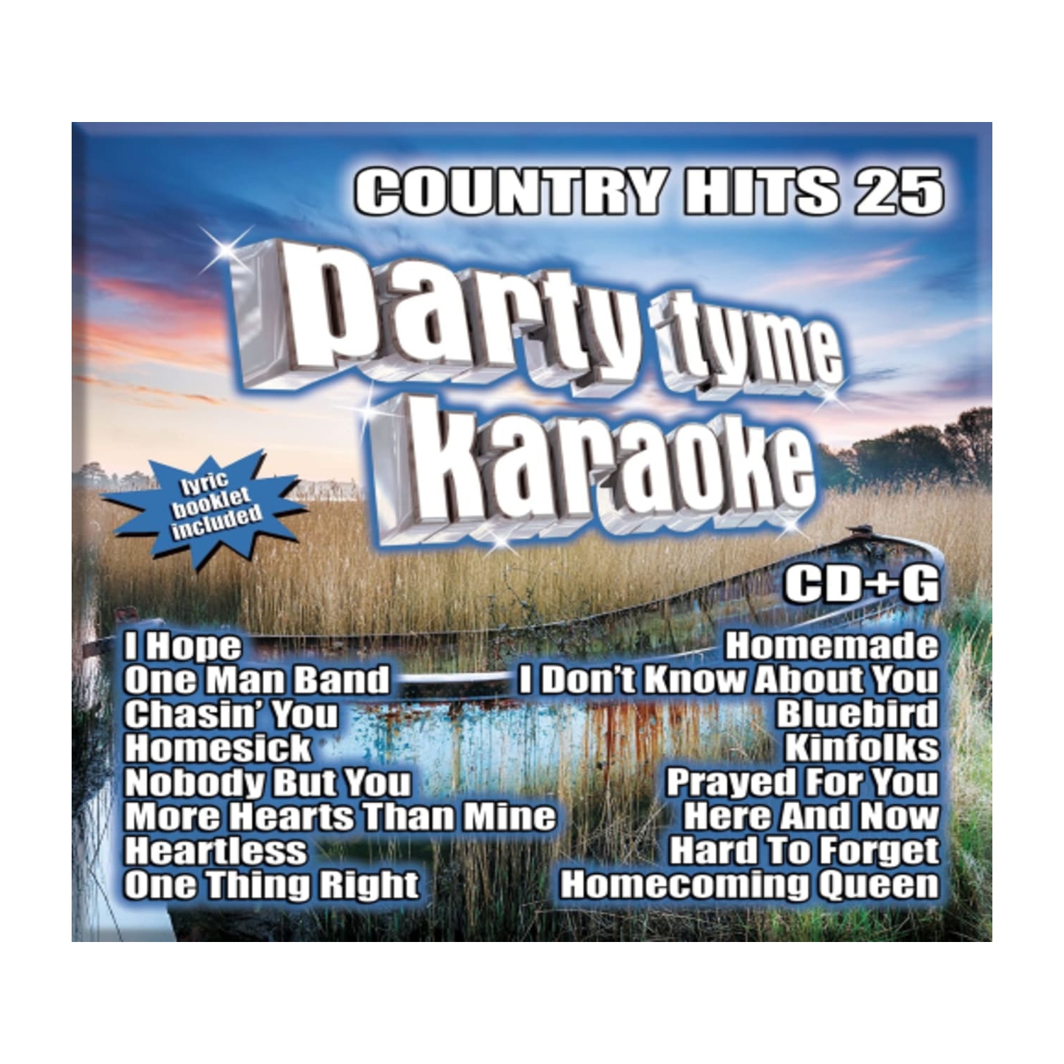 Party Tyme Karaoke - COUNTRY HITS 25 - [CD]
