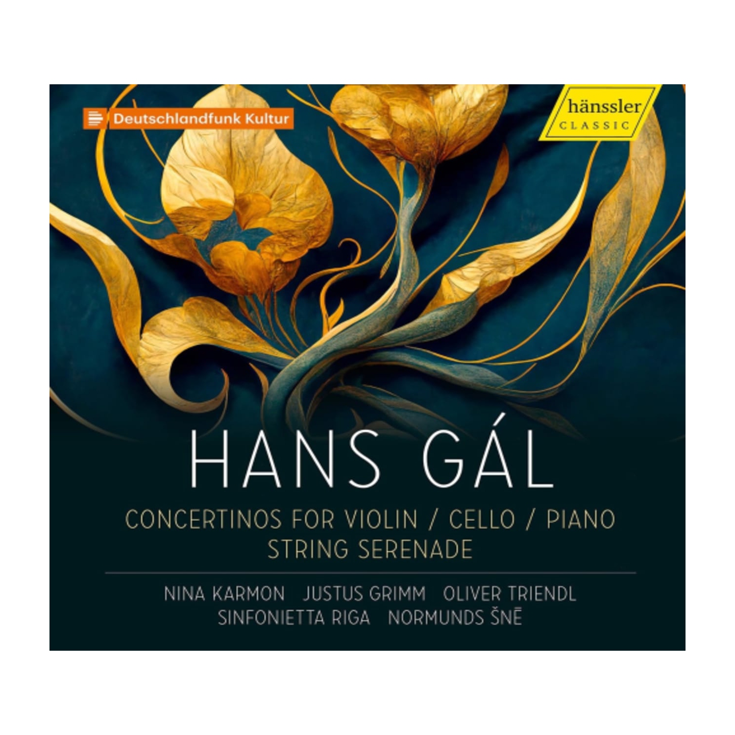 Justus Grimm - Concertinos for Violin Cello Piano & String - [CD]