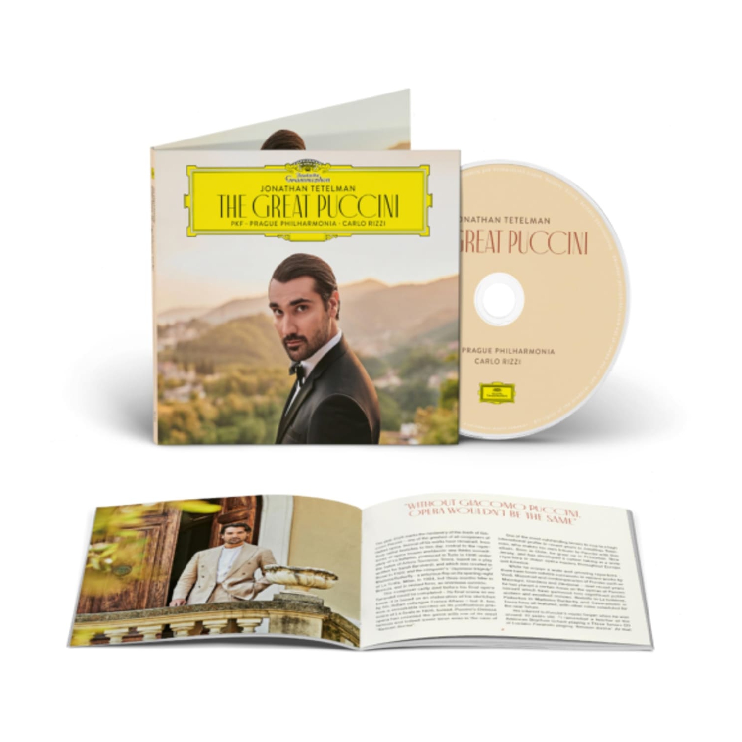 JONATHAN TETELMAN / CARLO RIZZI / PRAGUE PHILHARMO - Great Puccini - [CD]