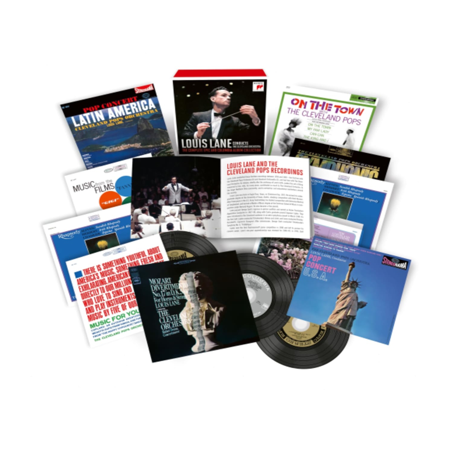 Cleveland Orchestra - Louis Lane Conducts the Cleveland Orchestra – The Complete Epic & Columbia Album Collection - [CD]