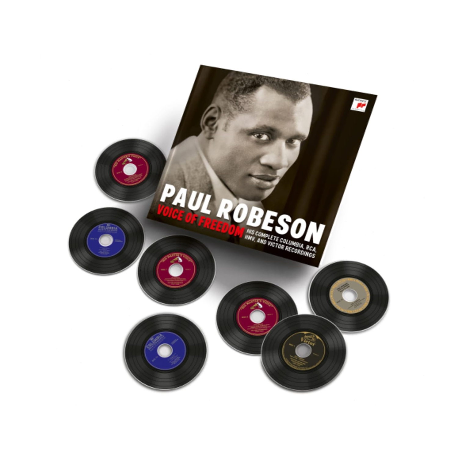 Paul Robeson - Voice of Freedom: His Complete Columbia, RCA, HMV - [CD]