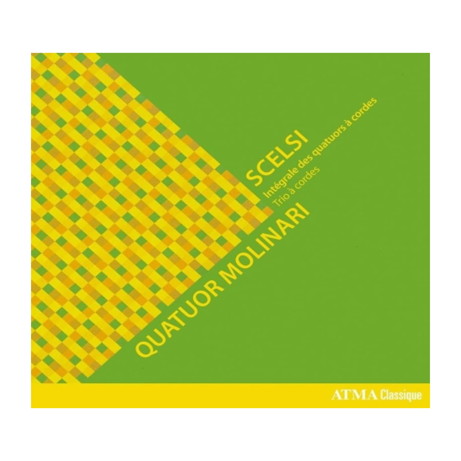 Quatuor Molinari - Integrale Des Quatuors A Cordes Et Trio A Cordes - [CD]