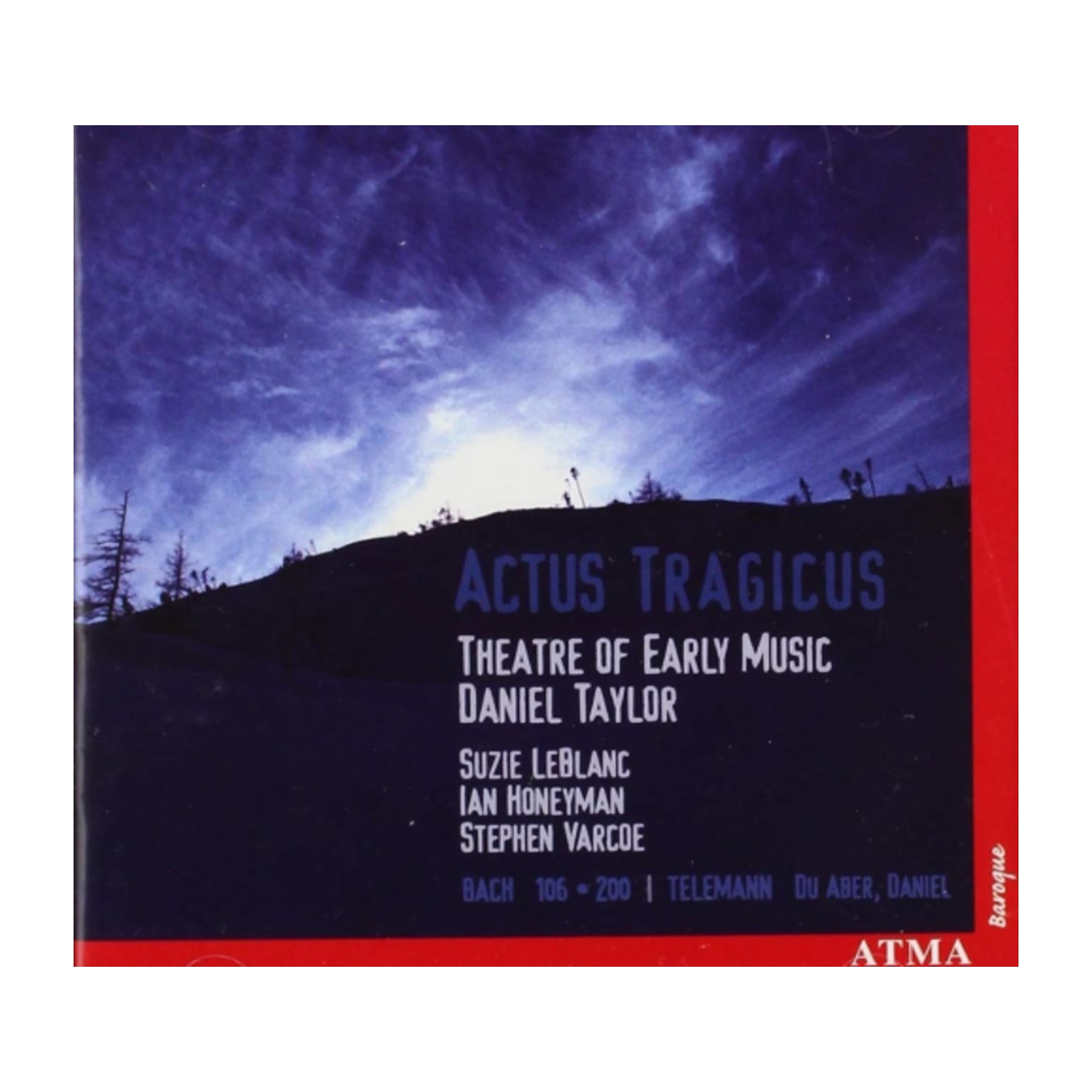 Bach*, Telemann* - *, * - ACTUS TRAGICUAS - [CD]
