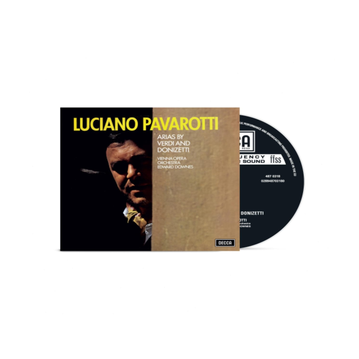 PAVAROTTI LUCIANO/WIENER OPERNOCHESTER/DOWNES EDWARD - ARIAS BY VERDI & DONIZETTI [REISSUE]- [CD]