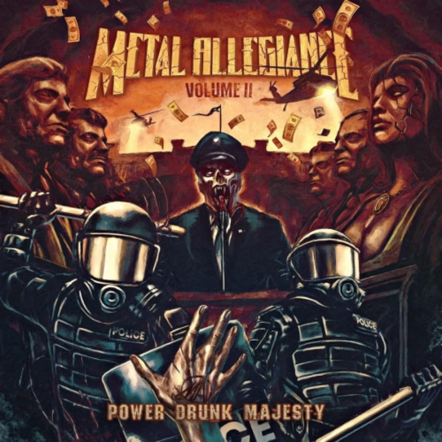 Metal Allegiance - VOLUME II: POWER DRUNK MAJESTY - Vinyl