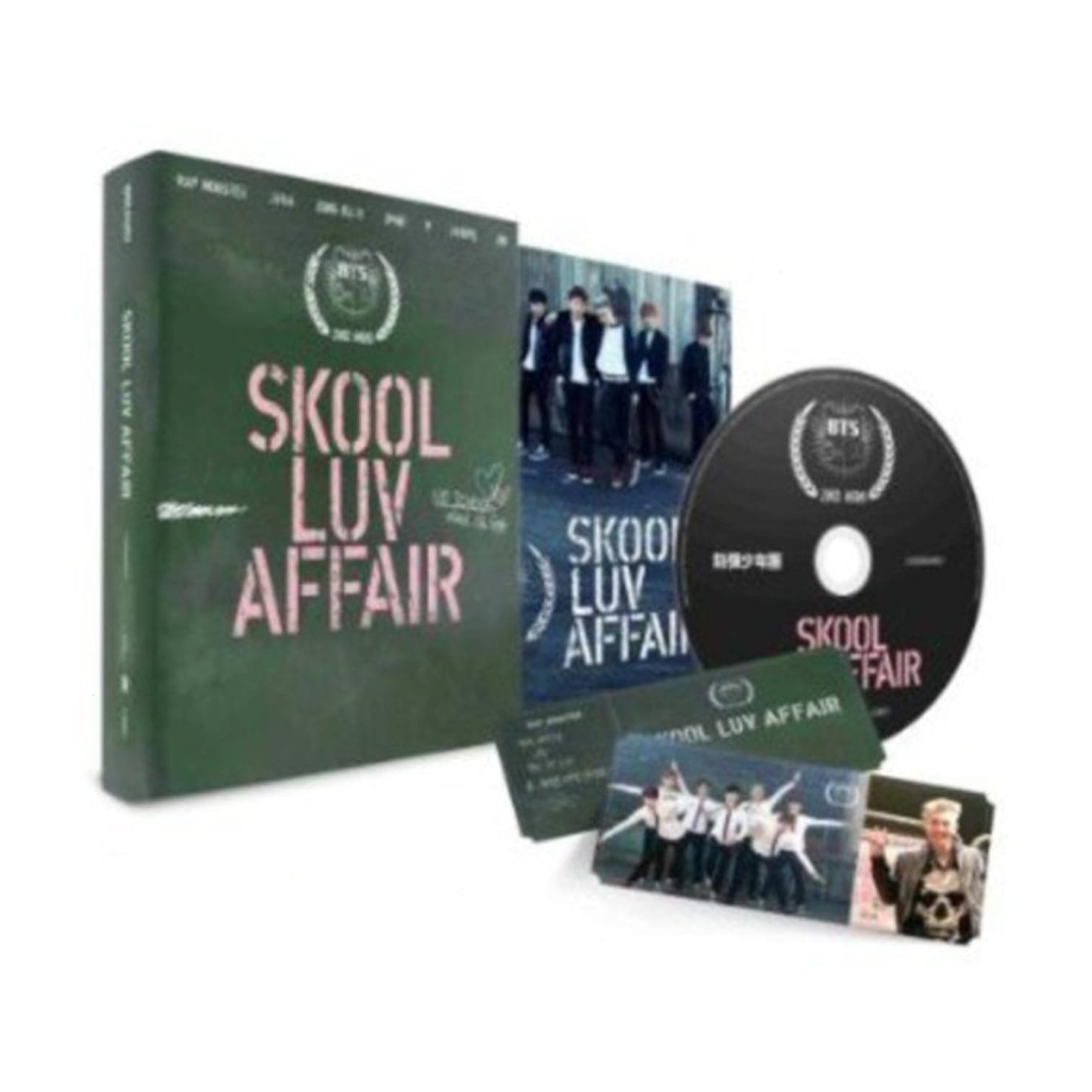 BTS - Skool Luv Affair (Incl. 115-page photobook and one random photocard) [CD]