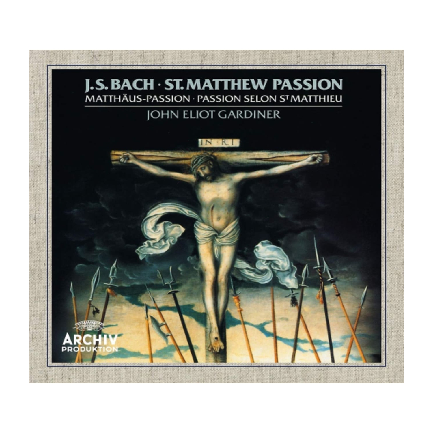 BACH / JOHN ELIOT GARDINER / MONTEVERDI CHOIR - Bach: St Matthew Passion BWV 244 - [CD]