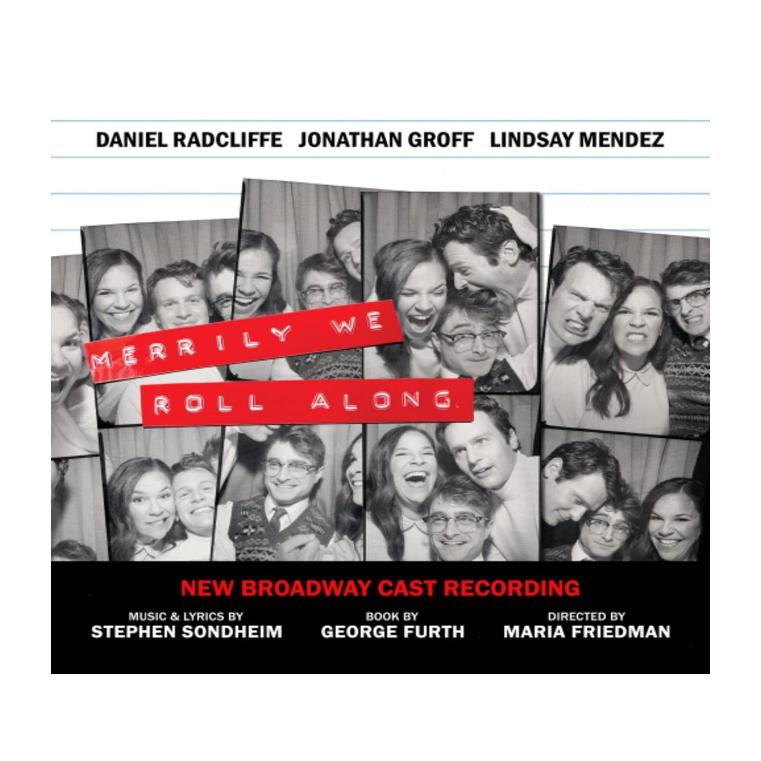 New Broadway Cast Recording of Merrily We Roll Along - Merrily We Roll Along - [CD]