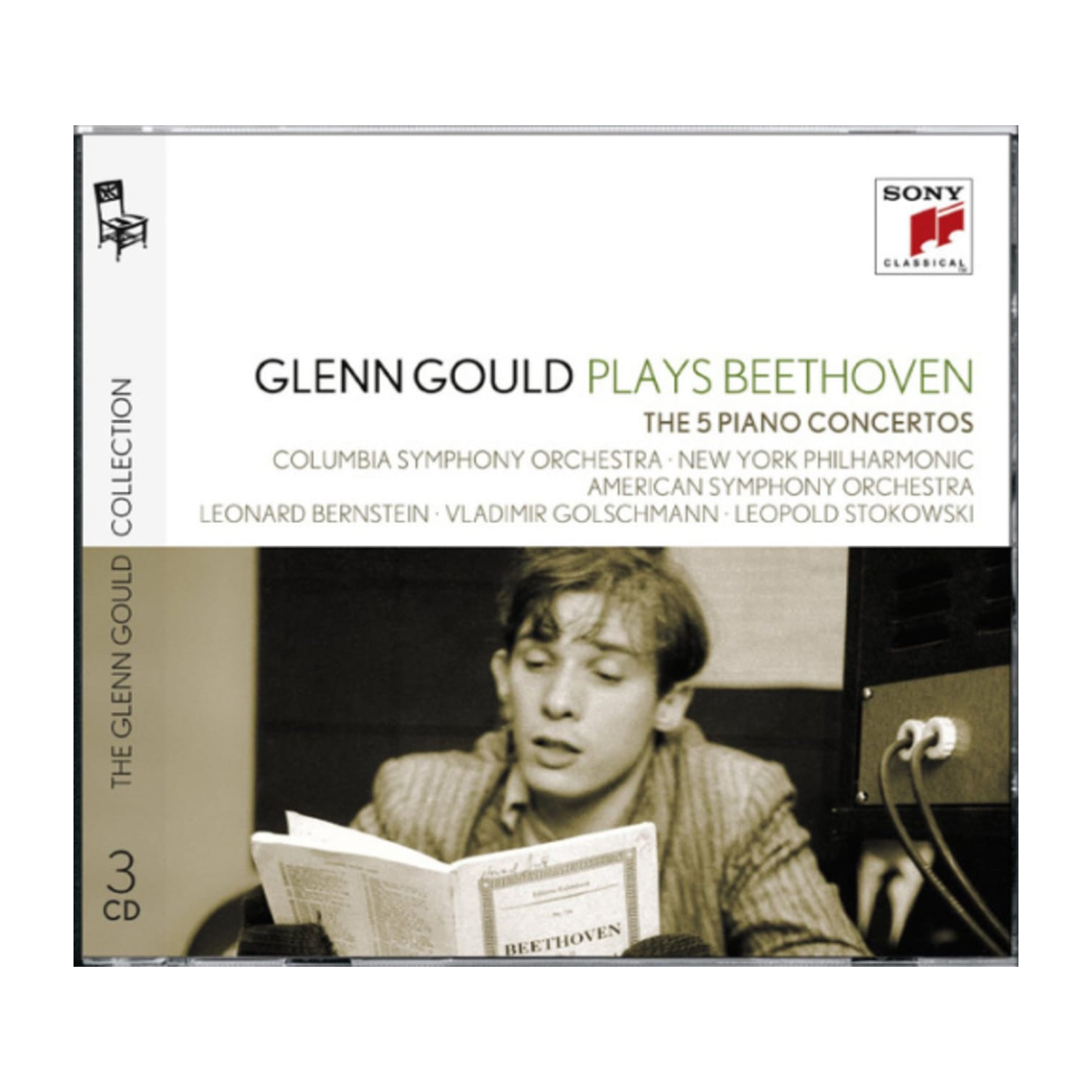 Glenn Gould - Plays Beethoven: The 5 Piano Concertos - [CD]