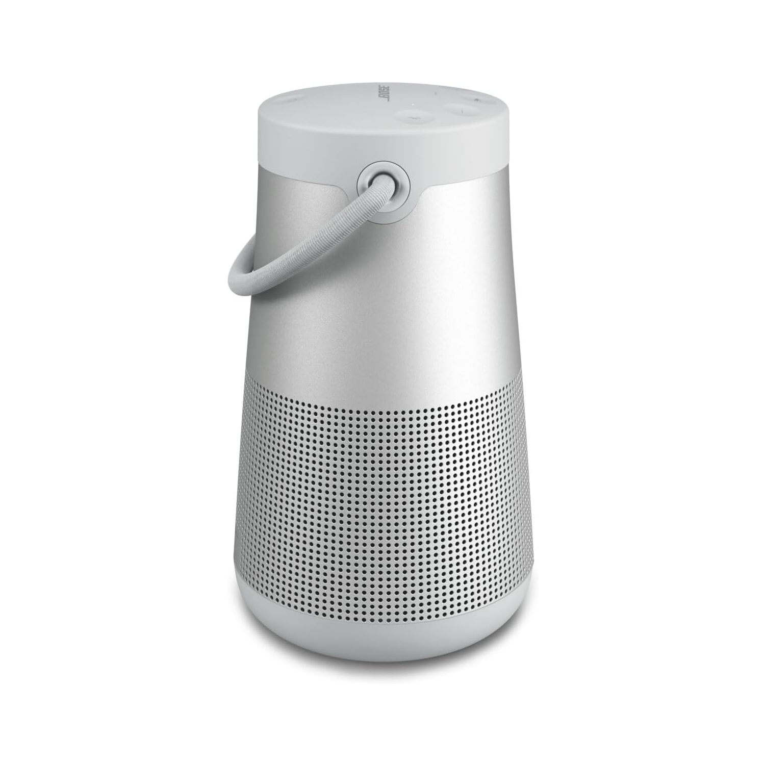 Refurbished (Excellent) - Bose SoundLink Revolve+ (Series II) Bluetooth Speaker, Portable Speaker with Microphone - Silver